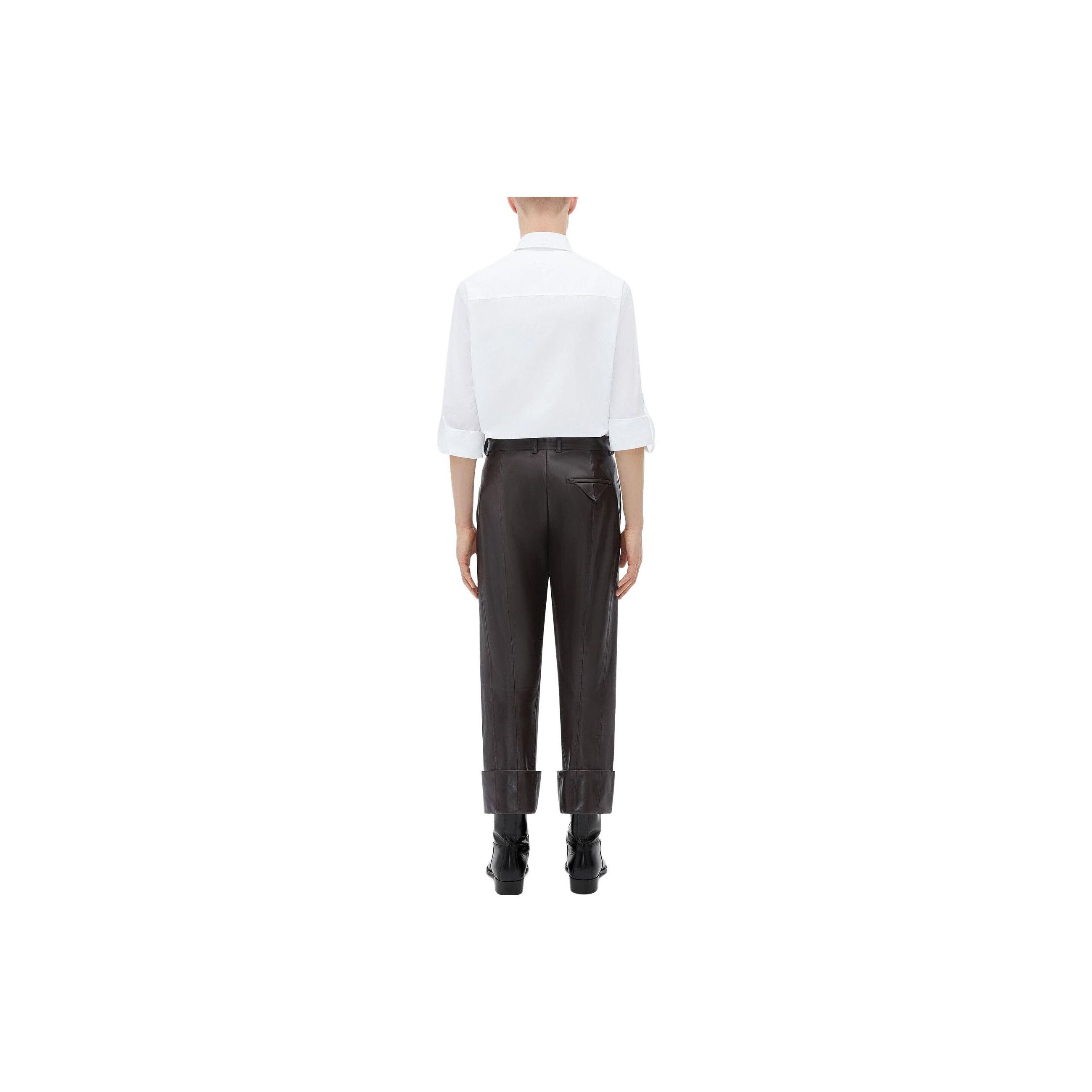 Bottega Veneta Bottega Veneta White Cotton Button Up Shirt Size 52 Size US L / EU 52-54 / 3 - 11 Thumbnail