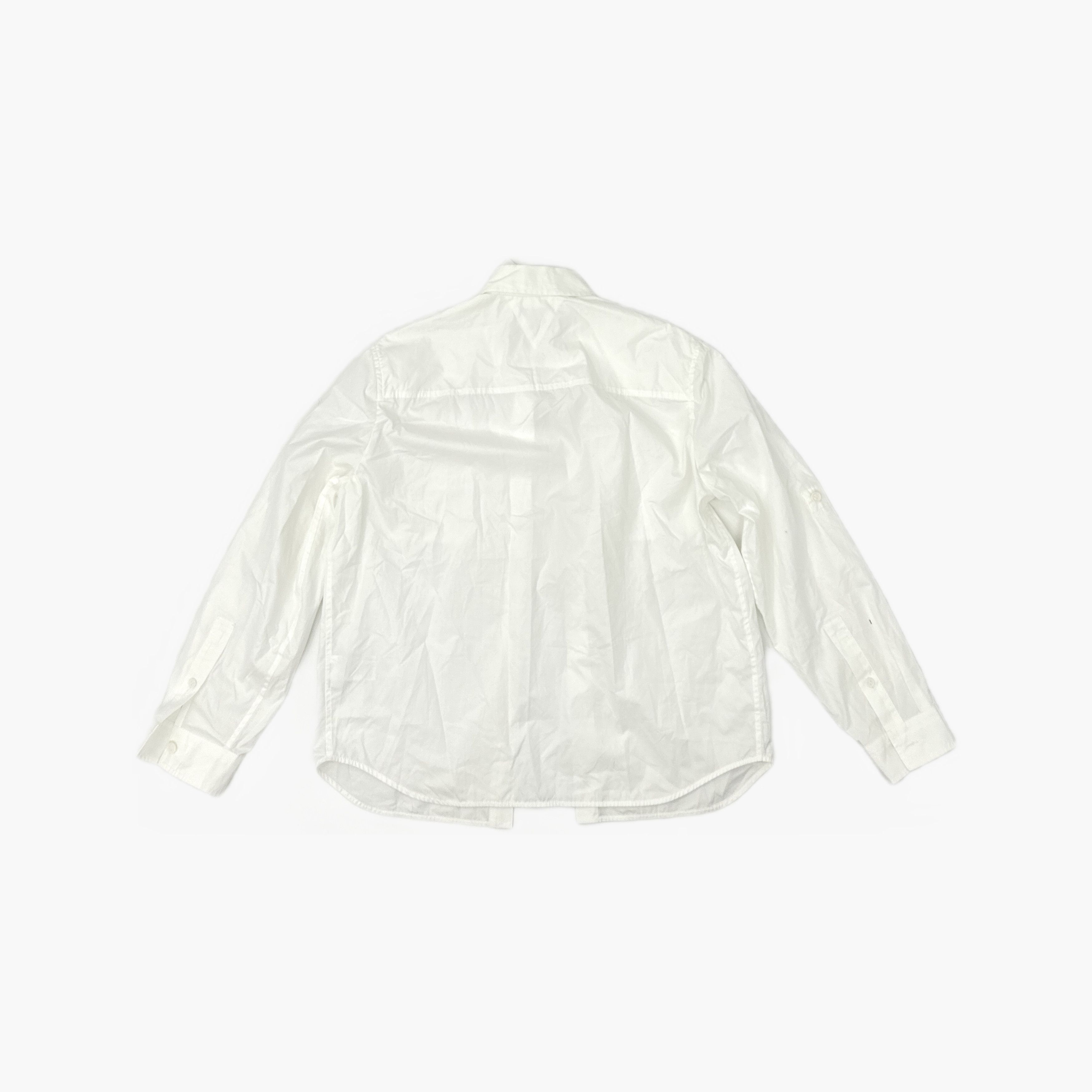 Bottega Veneta Bottega Veneta White Cotton Button Up Shirt Size 52 Size US L / EU 52-54 / 3 - 2 Thumbnail