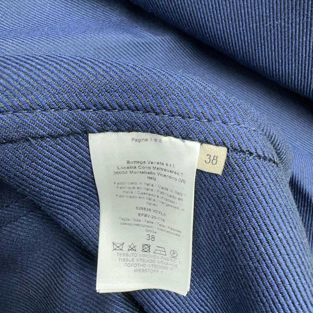 Bottega Veneta Bottega Veneta Blue Cotton Jacket Size 38 Size XS / US 0-2 / IT 36-38 - 4 Thumbnail