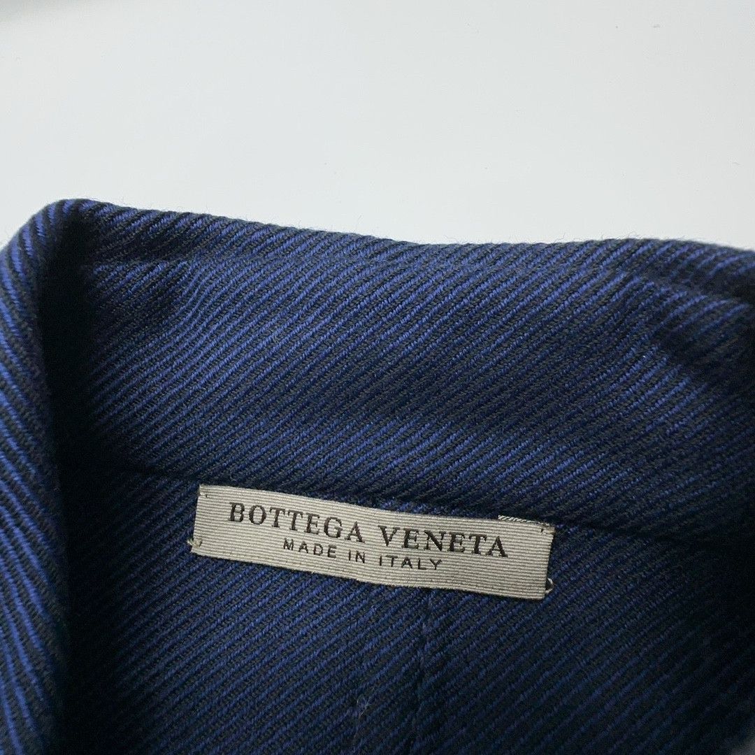 Bottega Veneta Bottega Veneta Blue Cotton Jacket Size 38 Size XS / US 0-2 / IT 36-38 - 3 Thumbnail