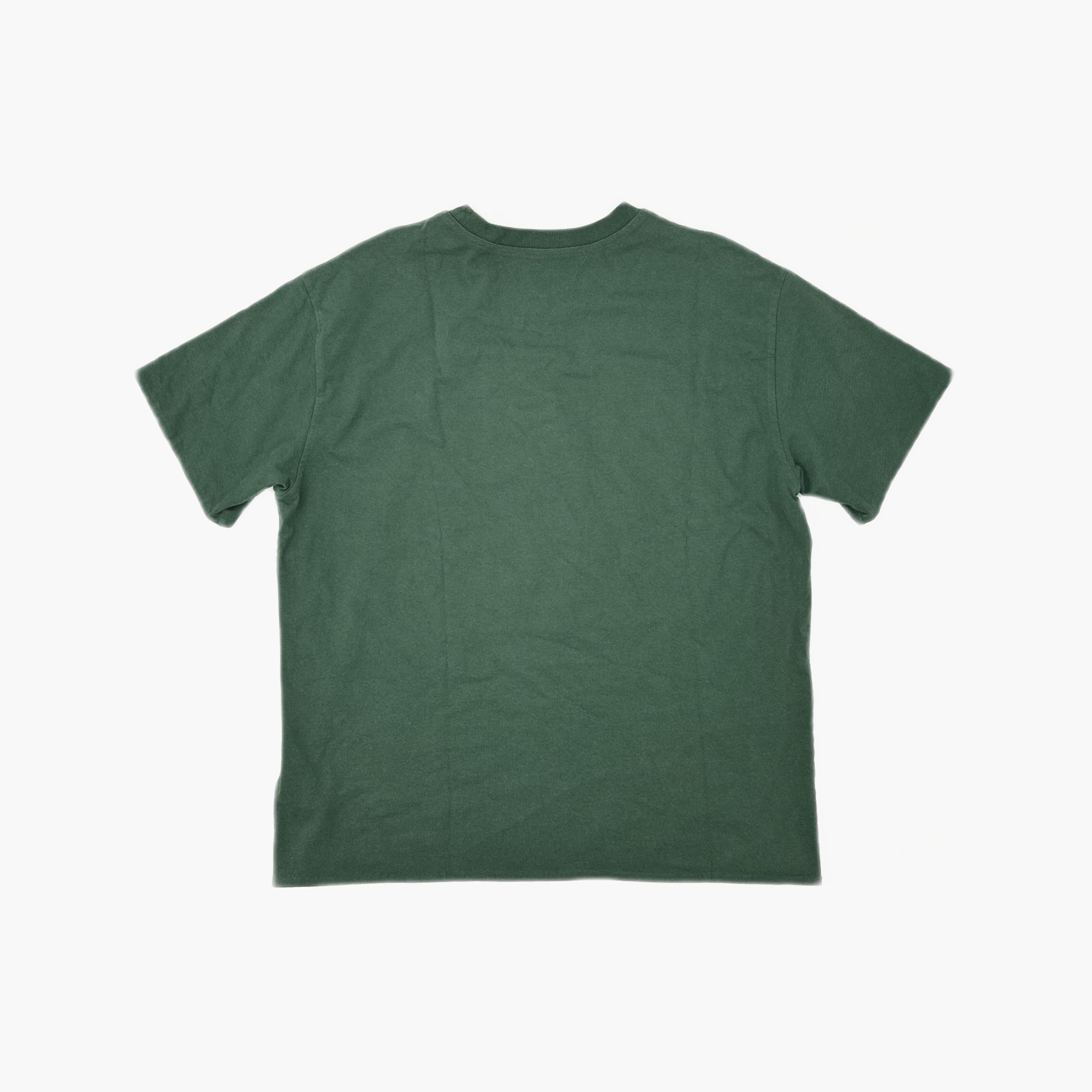 Bottega Veneta Bottega Veneta Green Cotton T-Shirt Size M Size US M / EU 48-50 / 2 - 2 Thumbnail