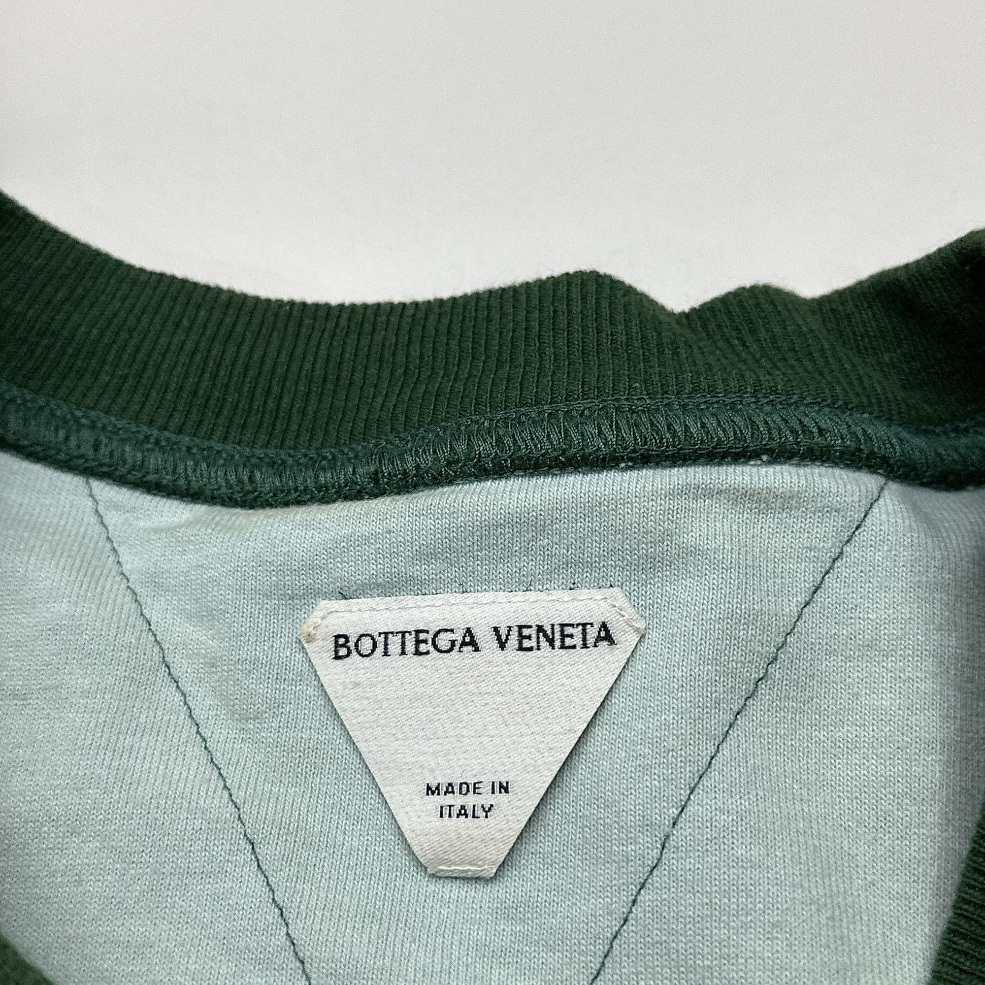 Bottega Veneta Bottega Veneta Green Cotton T-Shirt Size M Size US M / EU 48-50 / 2 - 4 Thumbnail