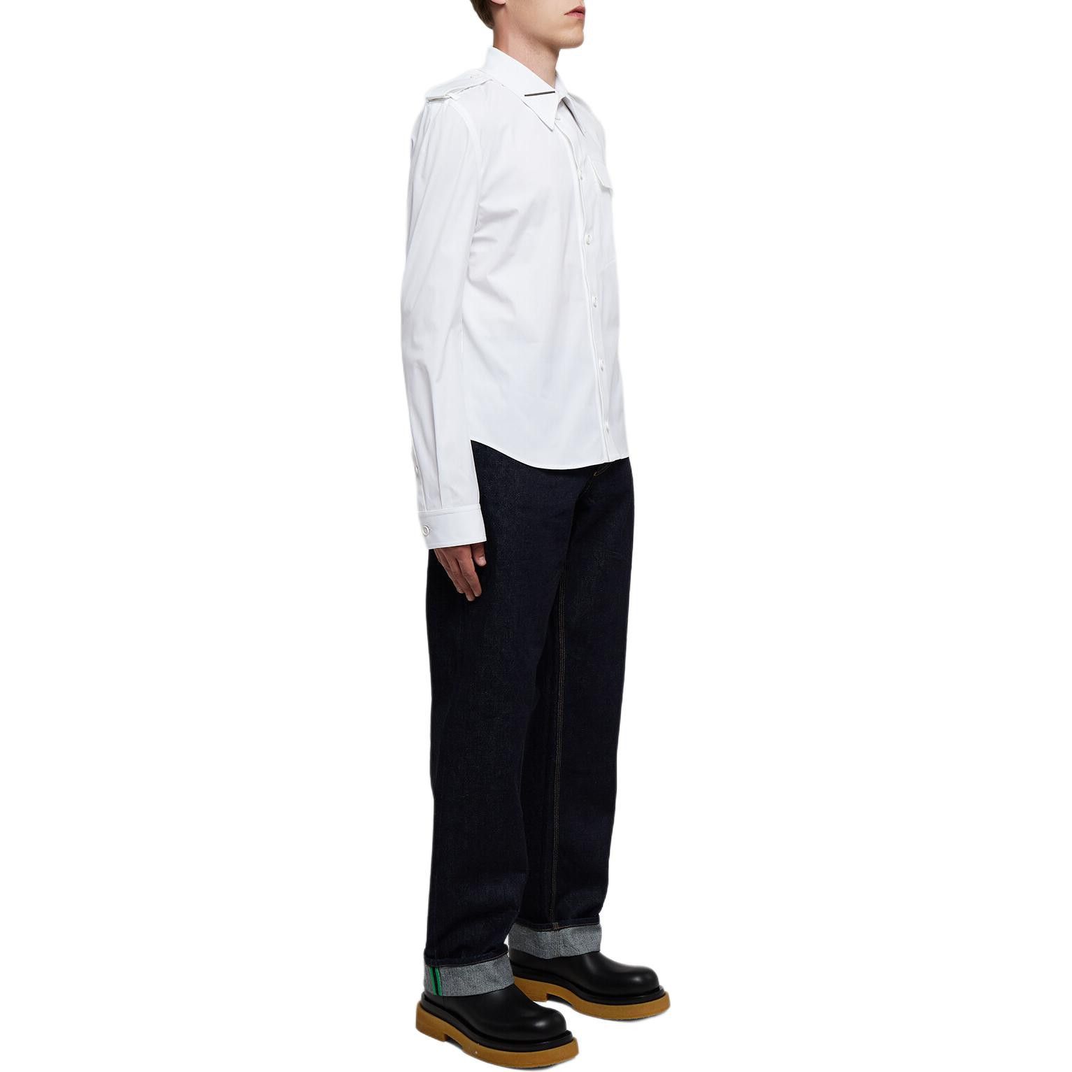 Bottega Veneta Bottega Veneta Shoulder Detail Shirt Size 50 Size US M / EU 48-50 / 2 - 13 Thumbnail