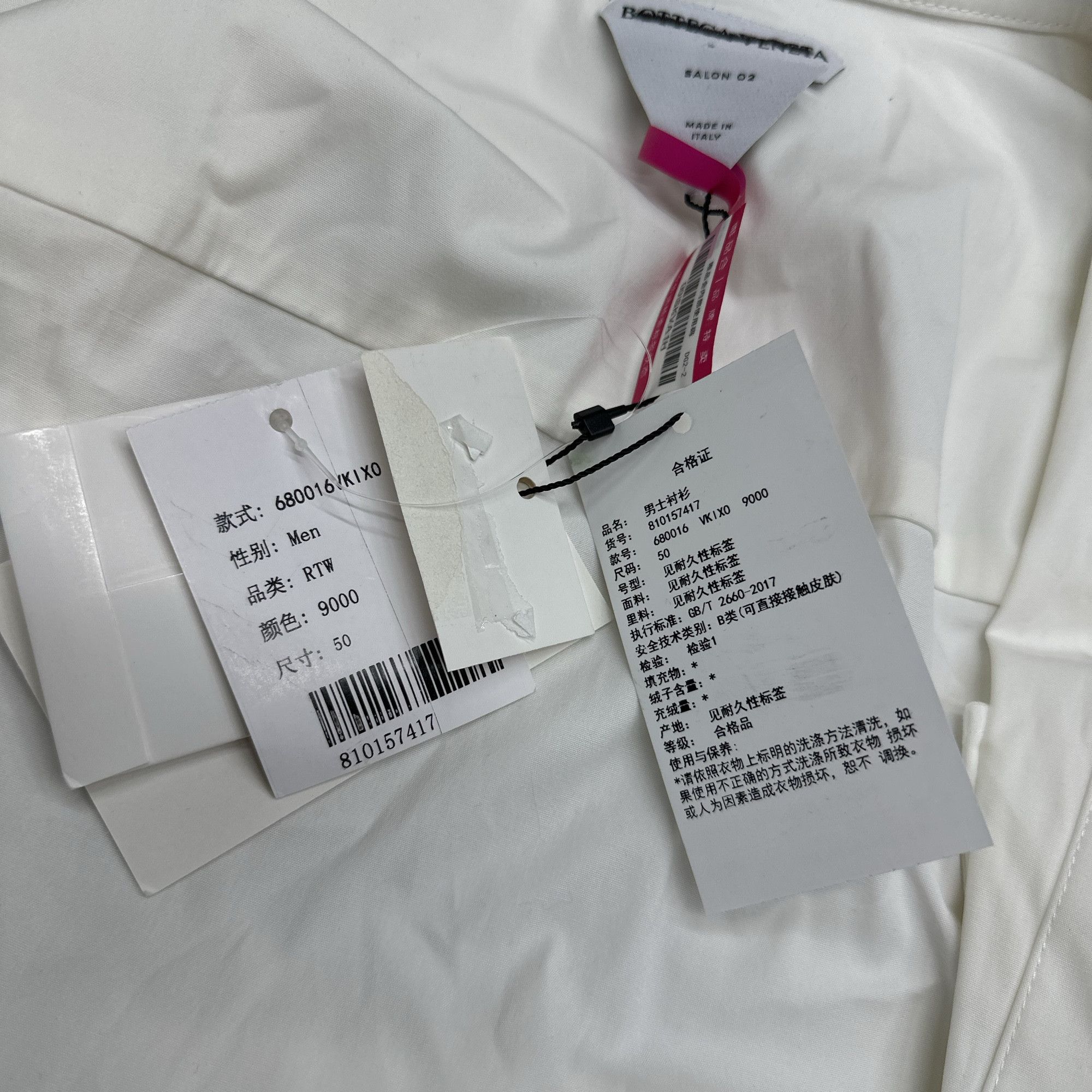 Bottega Veneta Bottega Veneta Shoulder Detail Shirt Size 50 Size US M / EU 48-50 / 2 - 4 Thumbnail