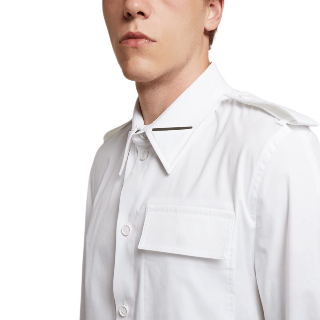Bottega Veneta Bottega Veneta Shoulder Detail Shirt Size 50 Size US M / EU 48-50 / 2 - 14 Thumbnail