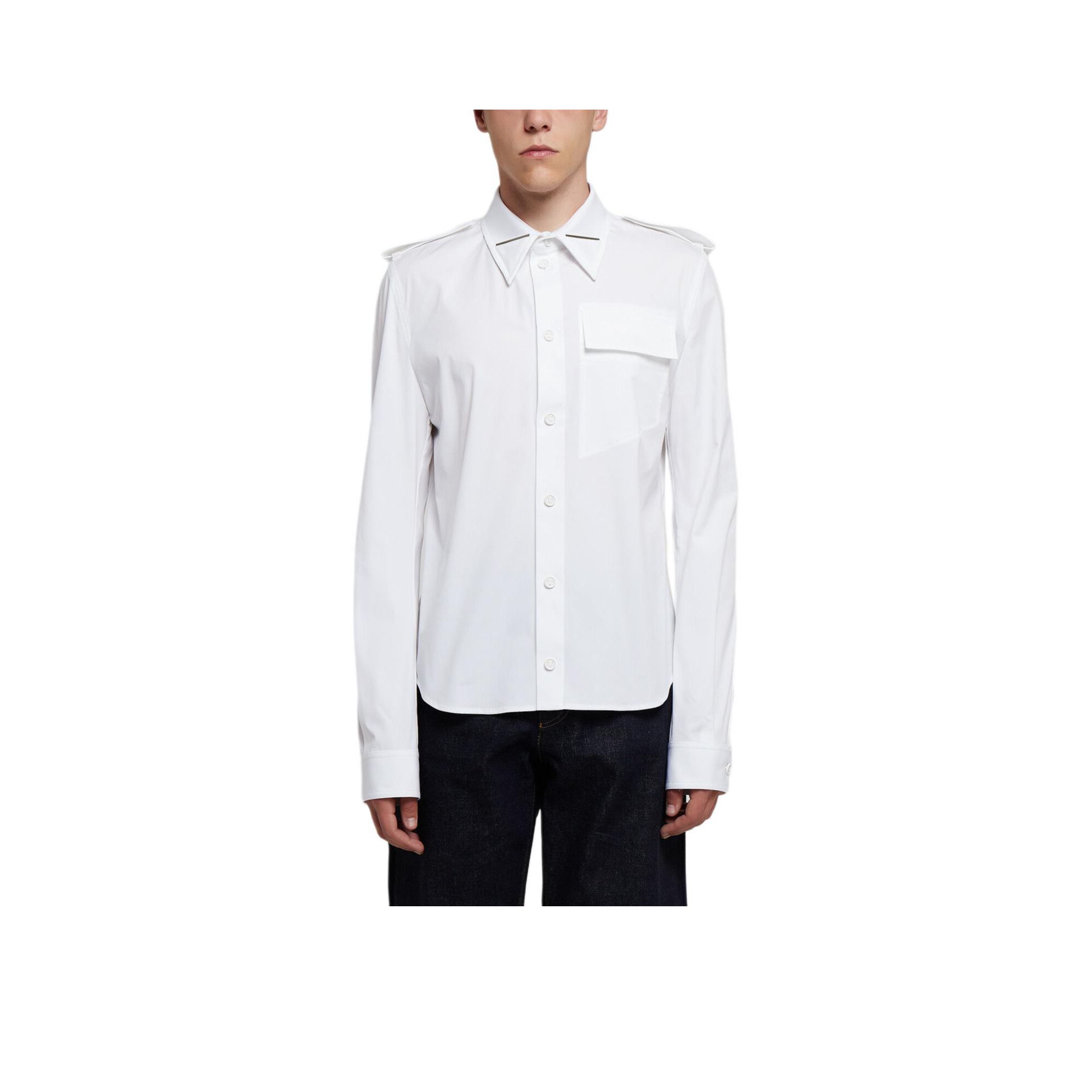 Bottega Veneta Bottega Veneta Shoulder Detail Shirt Size 50 Size US M / EU 48-50 / 2 - 10 Thumbnail