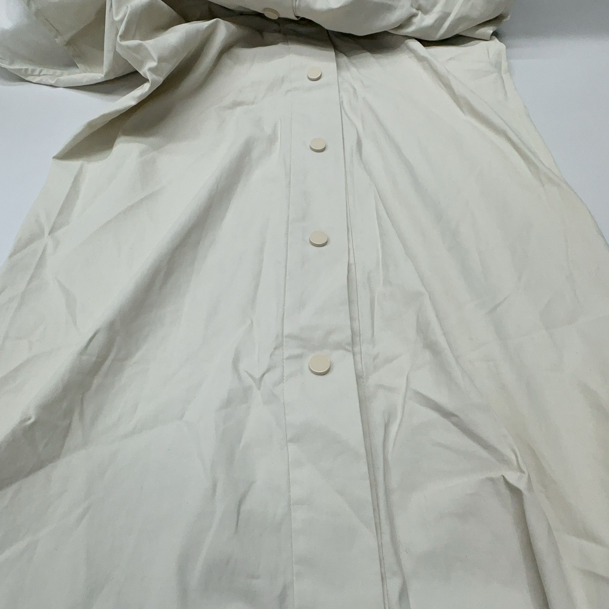 Bottega Veneta Bottega Veneta Sleeveless Shirt Dress Beige Size 38 Size XS / US 0-2 / IT 36-38 - 7 Thumbnail