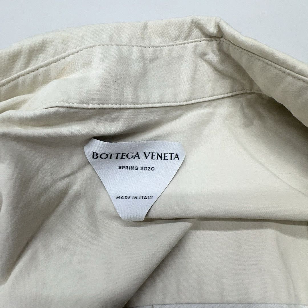Bottega Veneta Bottega Veneta Sleeveless Shirt Dress Beige Size 38 Size XS / US 0-2 / IT 36-38 - 3 Thumbnail