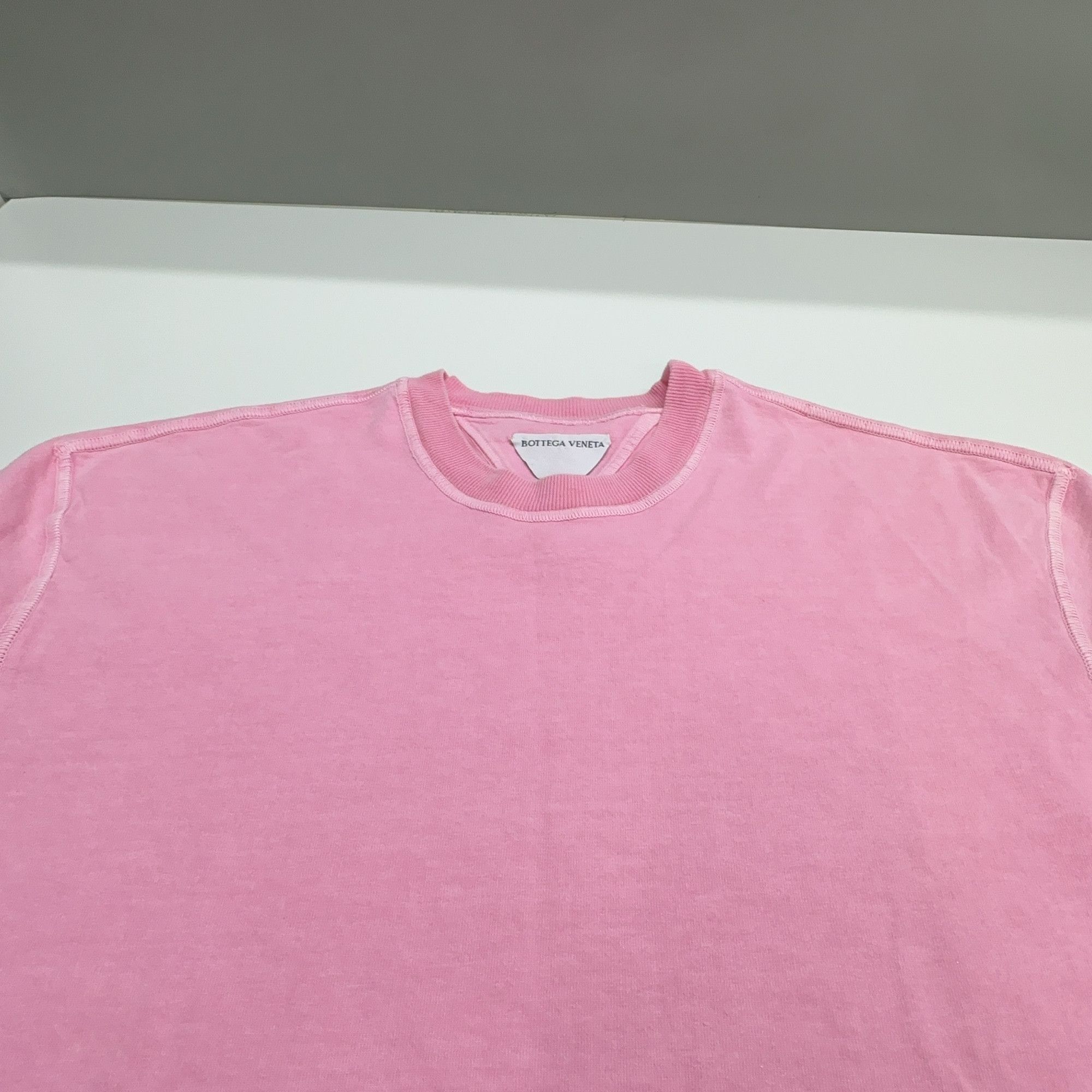 Bottega Veneta Bottega Veneta Pink Cotton T-Shirt Size S Size S / US 4 / IT 40 - 6 Thumbnail