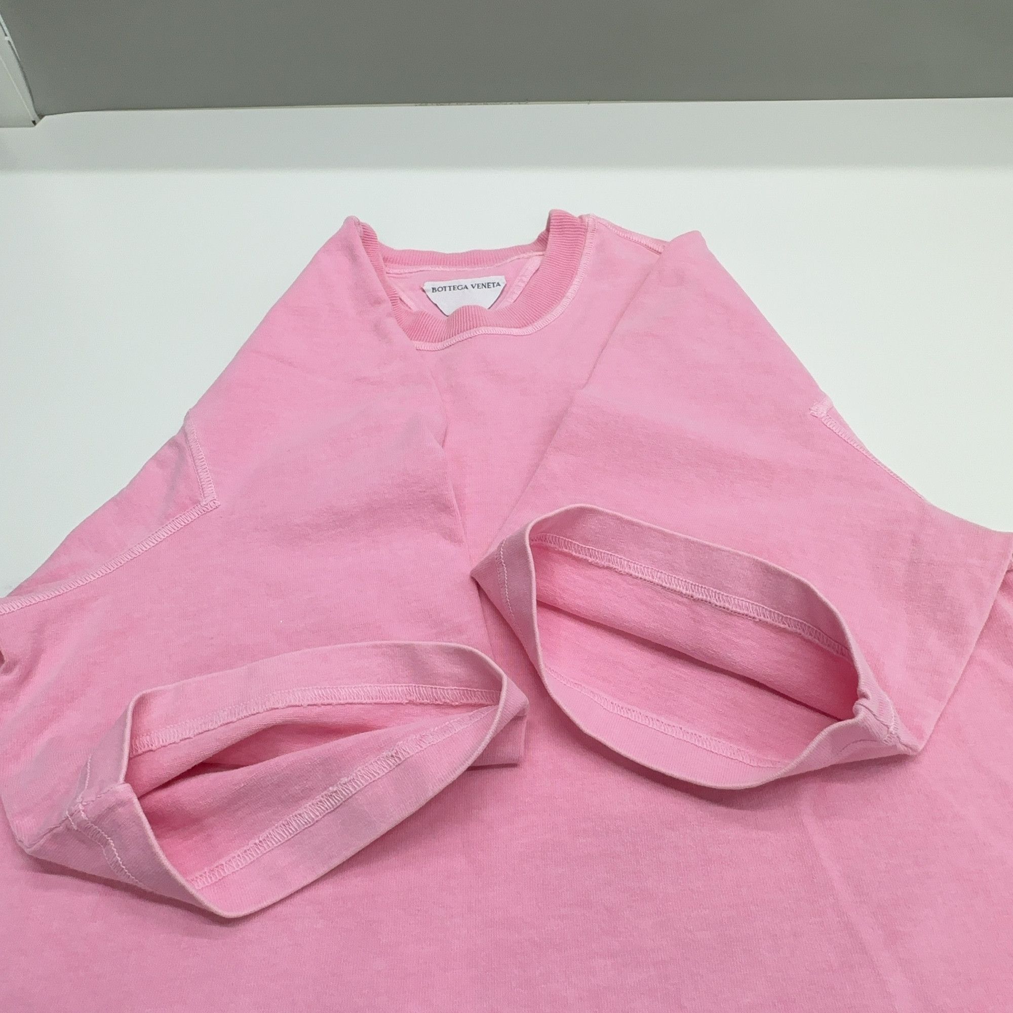 Bottega Veneta Bottega Veneta Pink Cotton T-Shirt Size S Size S / US 4 / IT 40 - 9 Thumbnail