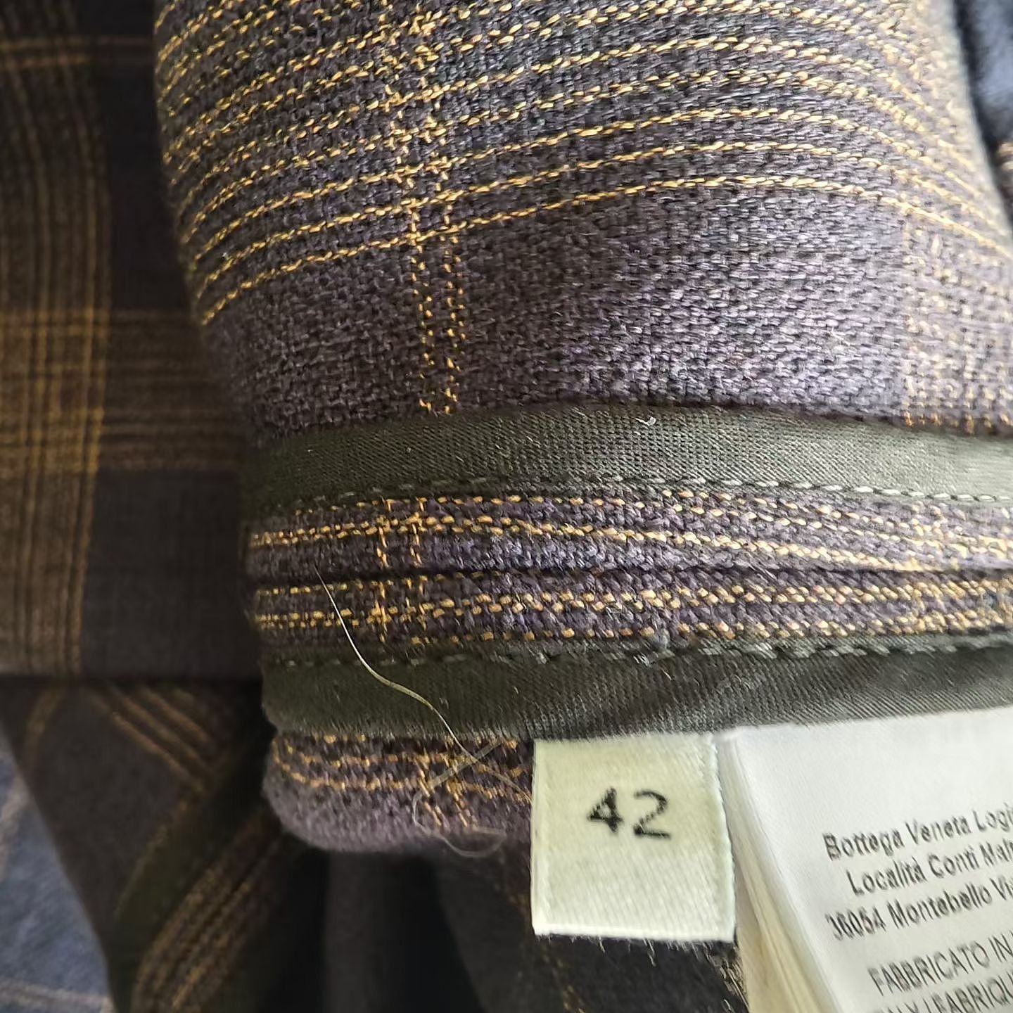 Bottega Veneta Bottega Veneta Plaid Blazer Size 42 Size M / US 6-8 / IT 42-44 - 5 Thumbnail