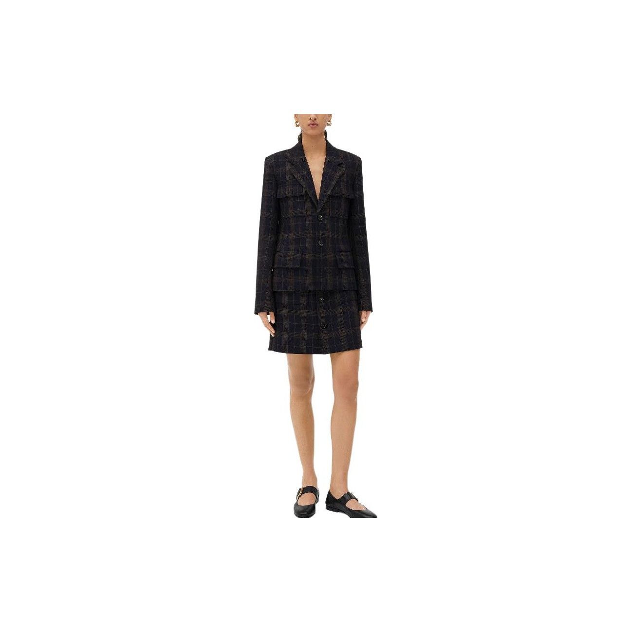Bottega Veneta Bottega Veneta Plaid Blazer Size 42 Size M / US 6-8 / IT 42-44 - 8 Thumbnail