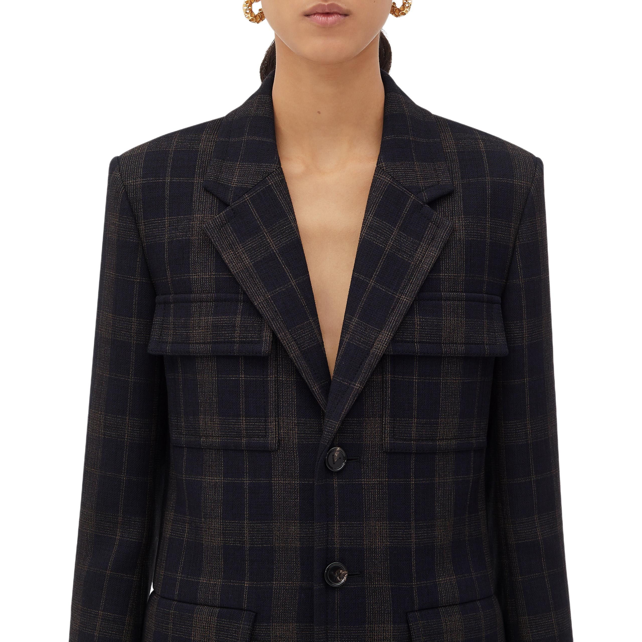 Bottega Veneta Bottega Veneta Plaid Blazer Size 42 Size M / US 6-8 / IT 42-44 - 11 Thumbnail