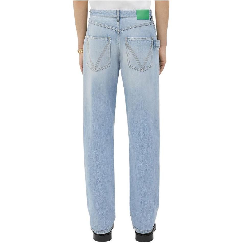 Bottega Veneta Bottega Veneta V-Stitched Wide Leg Jeans 36 Size 25" / US 0 / IT 36 - 7 Thumbnail