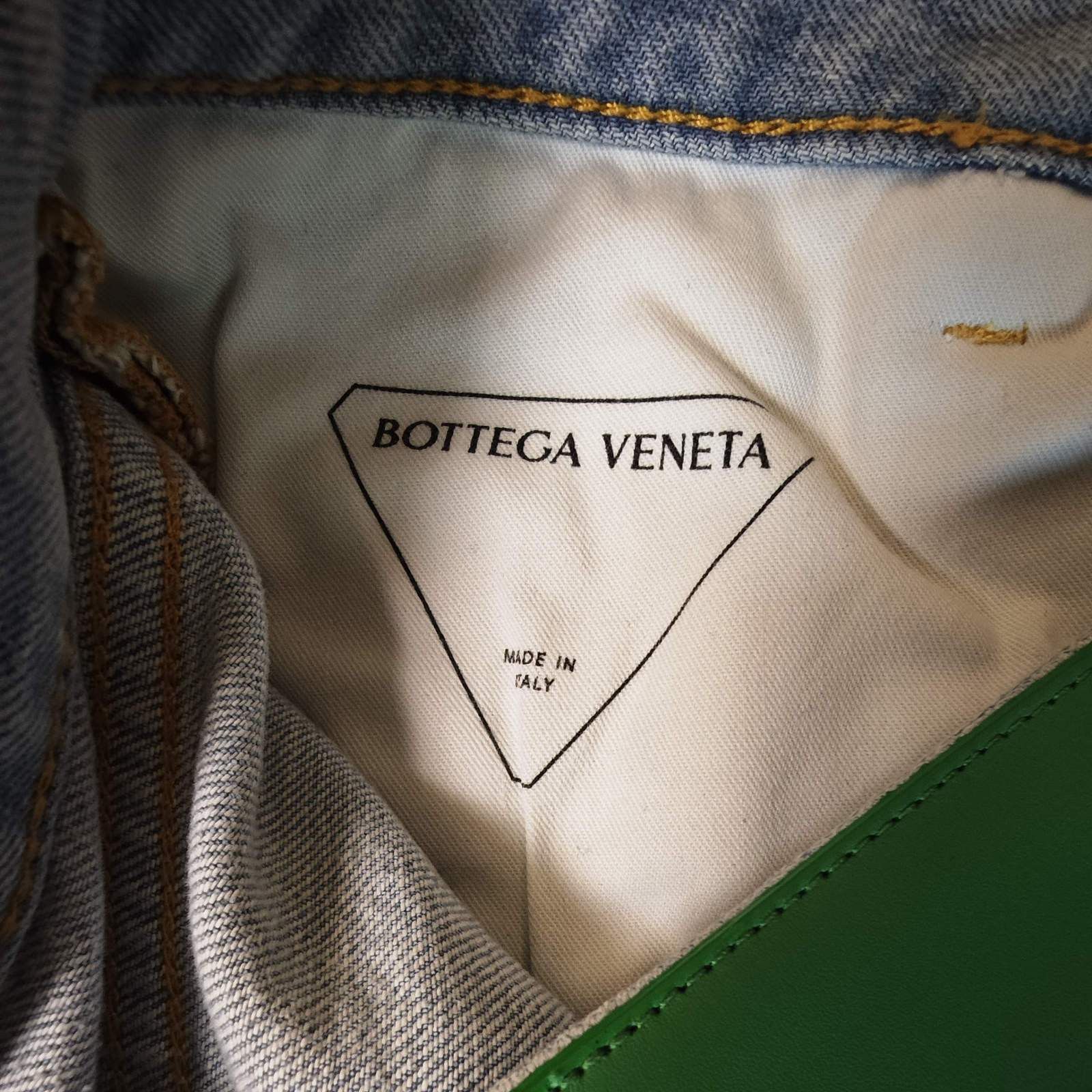 Bottega Veneta Bottega Veneta V-Stitched Wide Leg Jeans 36 Size 25" / US 0 / IT 36 - 3 Thumbnail