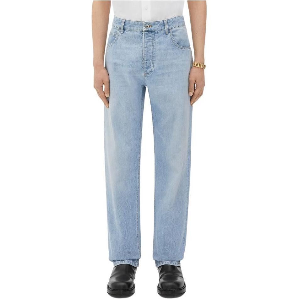 Bottega Veneta Bottega Veneta V-Stitched Wide Leg Jeans 36 Size 25" / US 0 / IT 36 - 6 Thumbnail