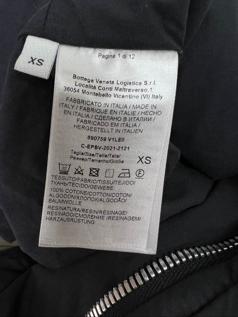 Bottega Veneta Bottega Veneta Organic Frosted Poplin Puffer Jacket XS Size US XS / EU 42 / 0 - 6 Thumbnail