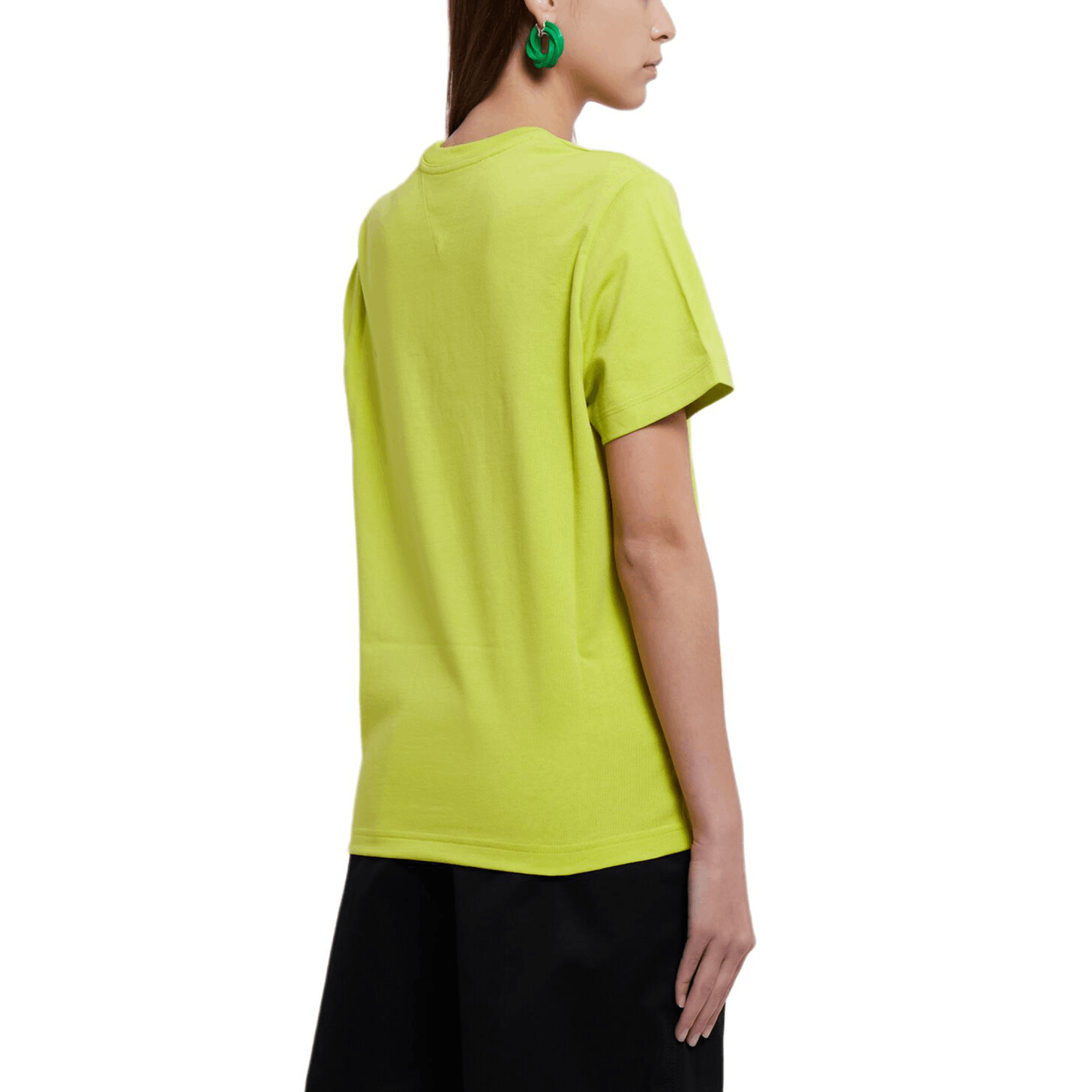 Bottega Veneta Bottega Veneta Green Cotton T-Shirt Size XS Size XS / US 0-2 / IT 36-38 - 13 Thumbnail