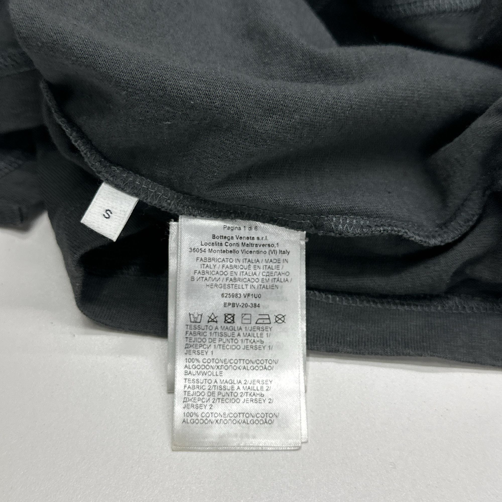 Bottega Veneta Bottega Veneta Long Sleeve T-Shirt Size S Size US S / EU 44-46 / 1 - 3 Thumbnail
