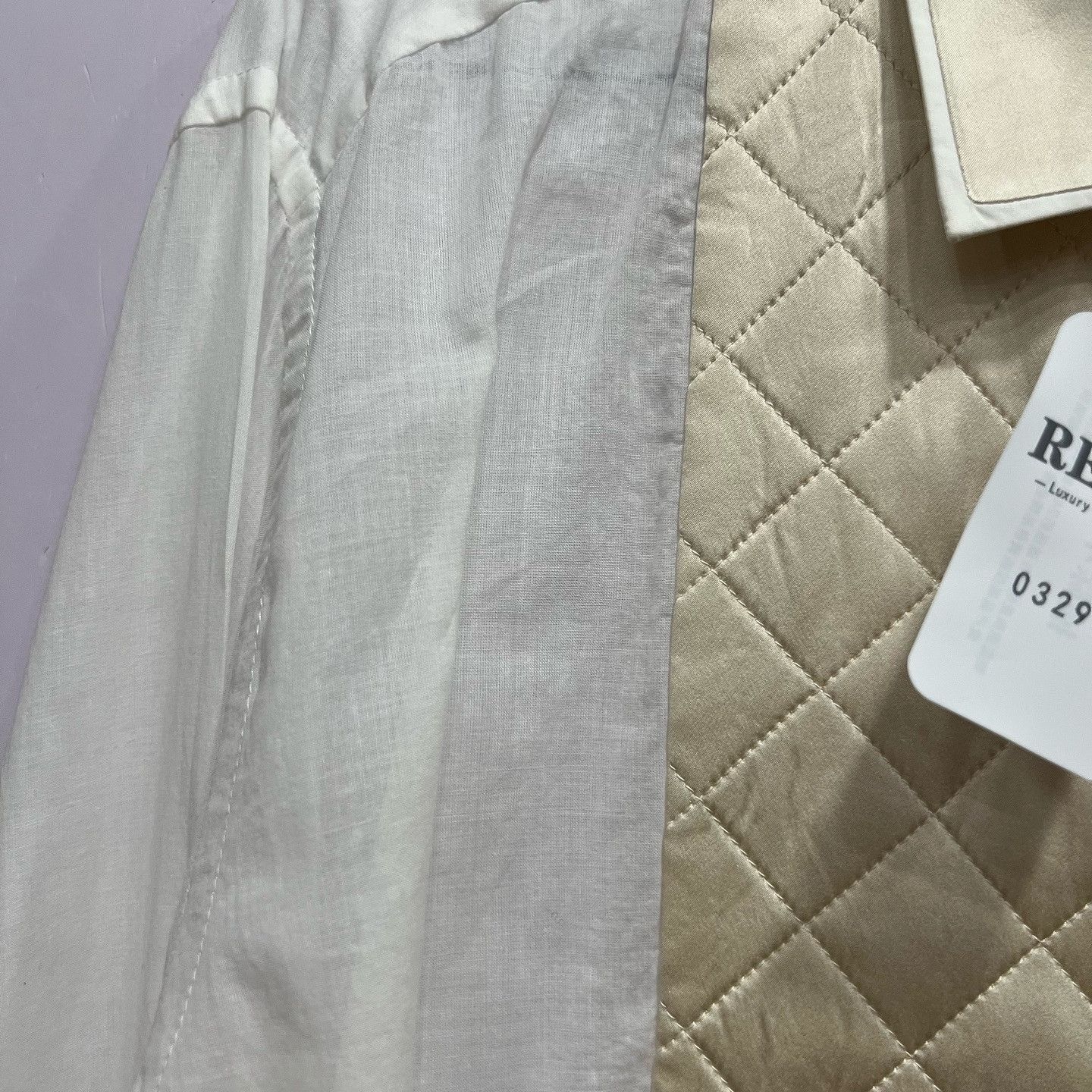 Bottega Veneta Bottega Veneta Quilted Bib Button-Up Shirt US S Size US S / EU 44-46 / 1 - 7 Thumbnail