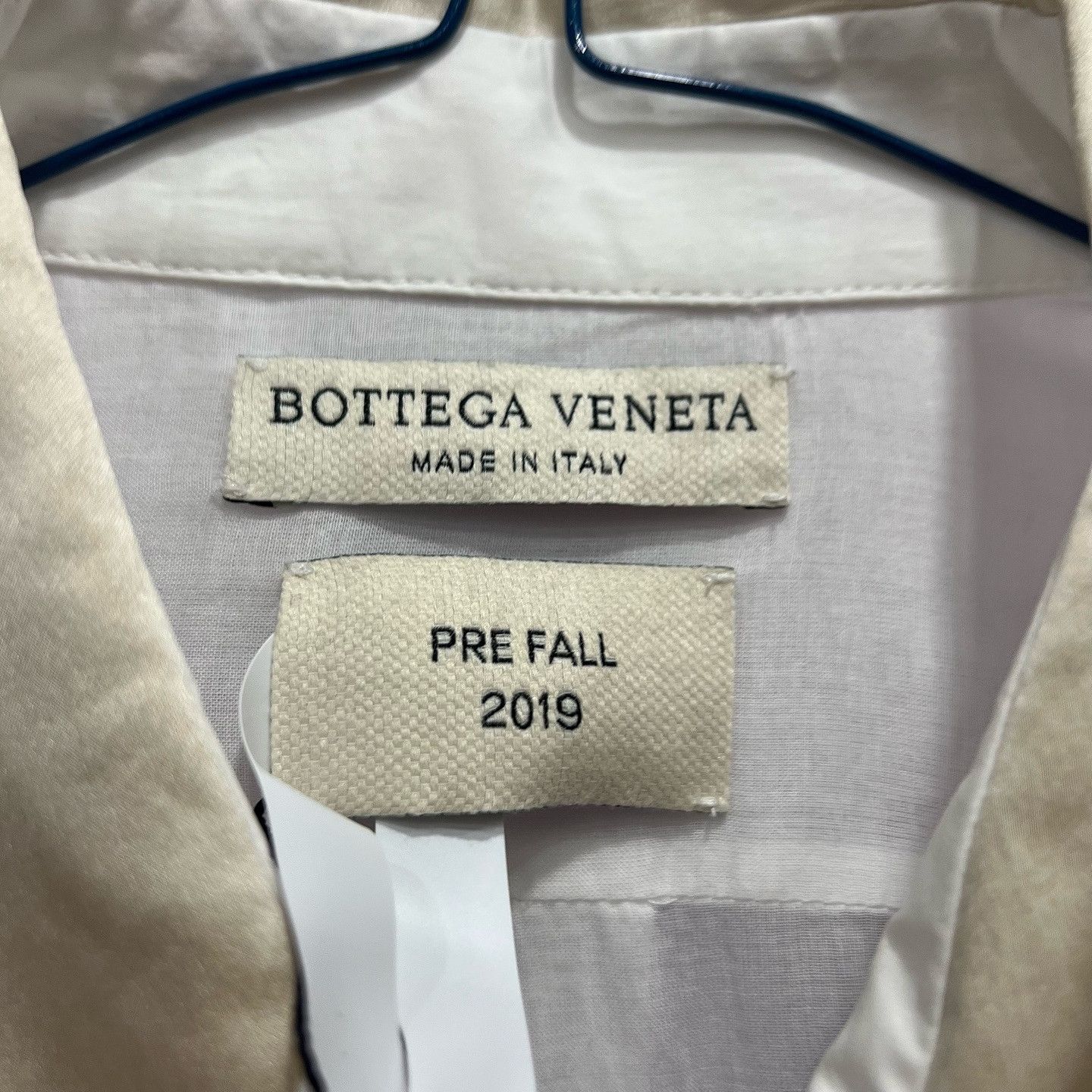 Bottega Veneta Bottega Veneta Quilted Bib Button-Up Shirt US S Size US S / EU 44-46 / 1 - 3 Thumbnail