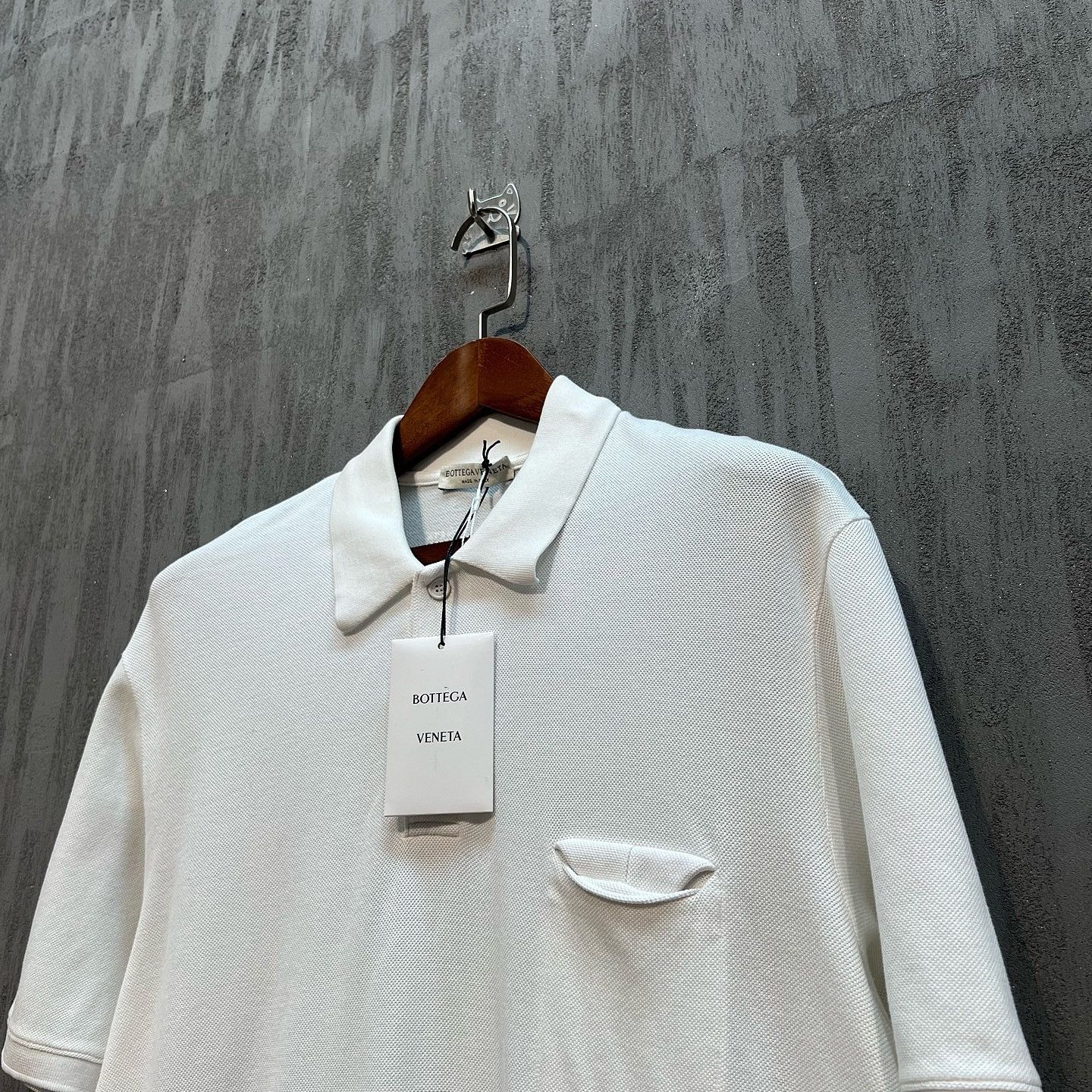 Bottega Veneta Bottega Veneta Chest Pocket Polo Shirt Size L Size US L / EU 52-54 / 3 - 7 Thumbnail