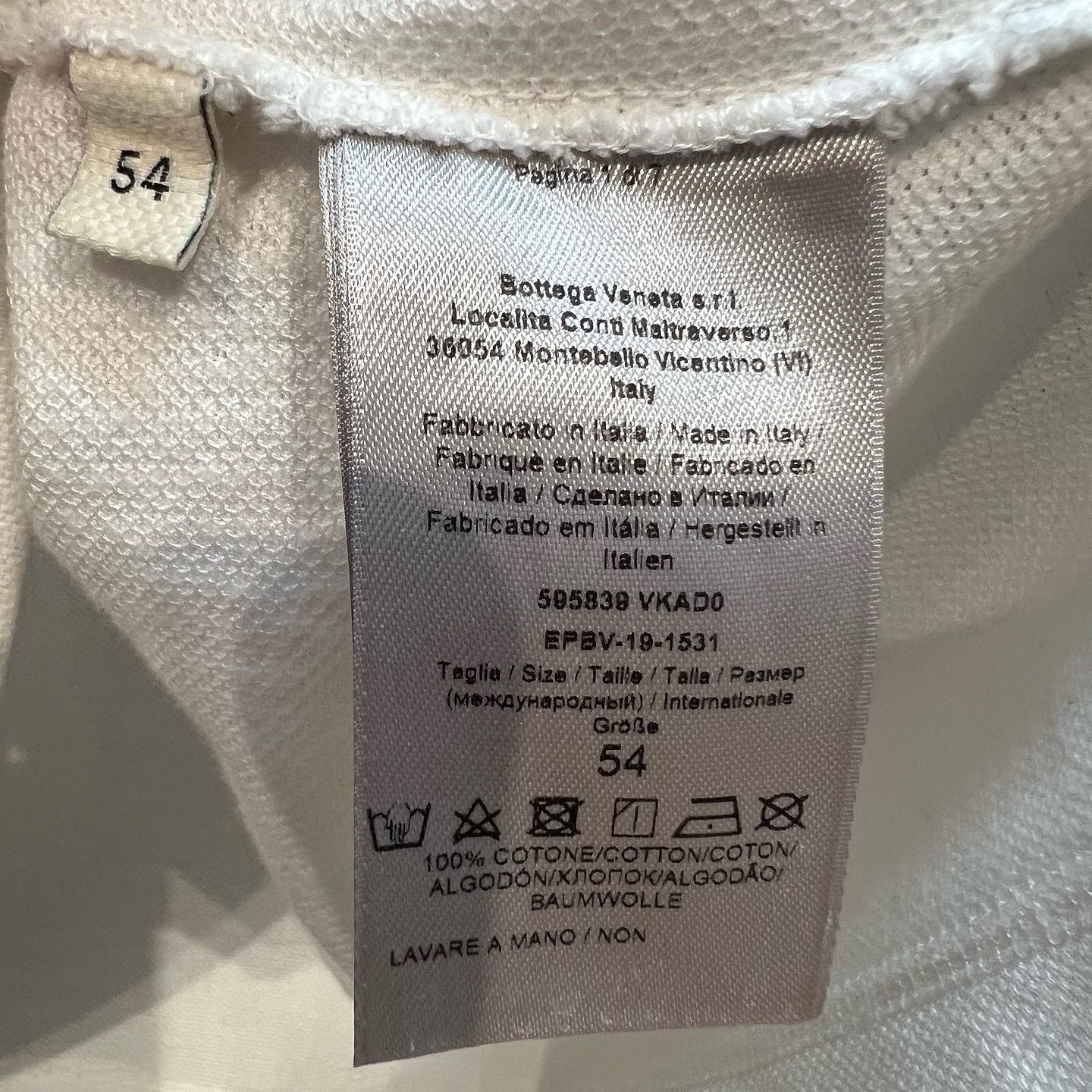 Bottega Veneta Bottega Veneta Chest Pocket Polo Shirt Size L Size US L / EU 52-54 / 3 - 4 Thumbnail
