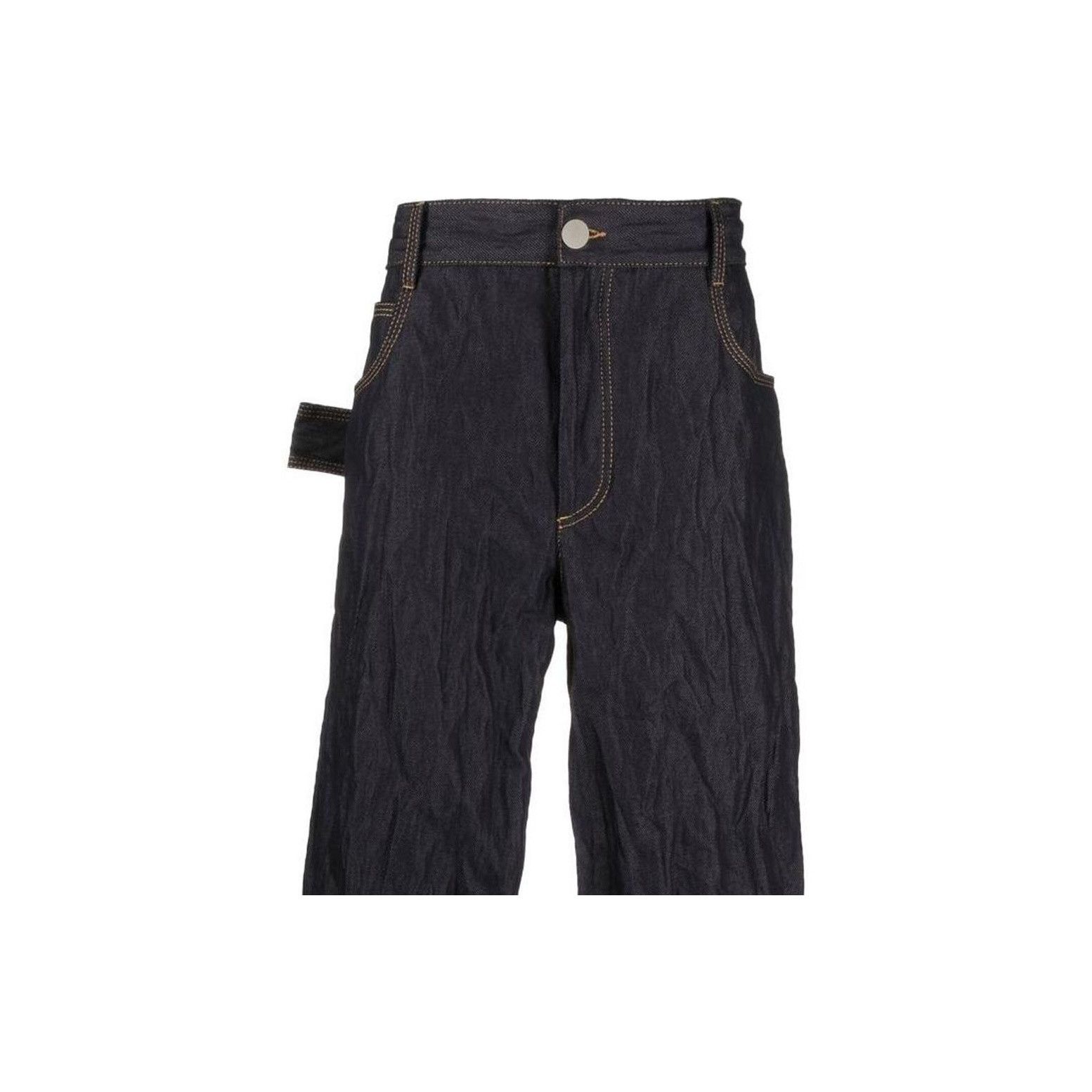 Bottega Veneta Bottega Veneta Crinkled Denim Jeans Size 36 Size US 36 / EU 52 - 7 Thumbnail