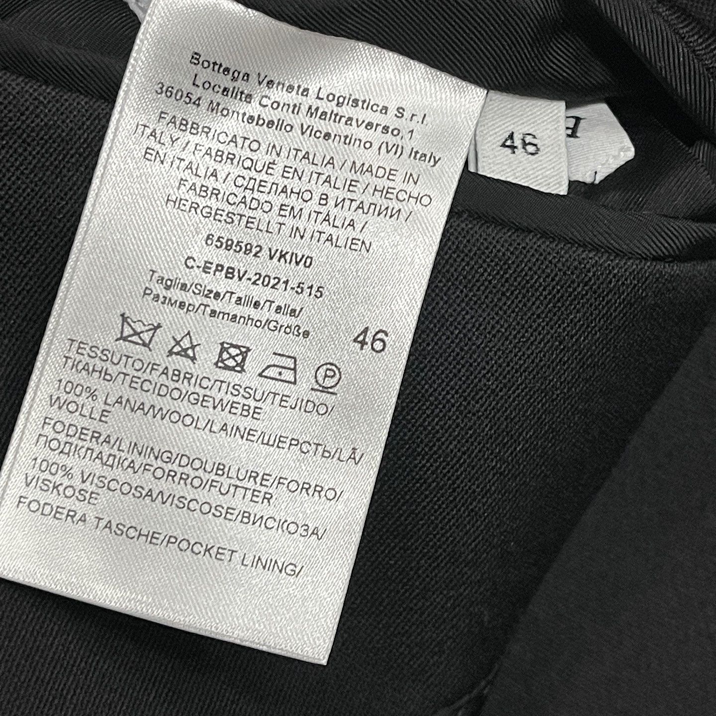 Bottega Veneta Bottega Veneta Wool Double Breasted Blazer Size 36R Size 36R - 4 Thumbnail