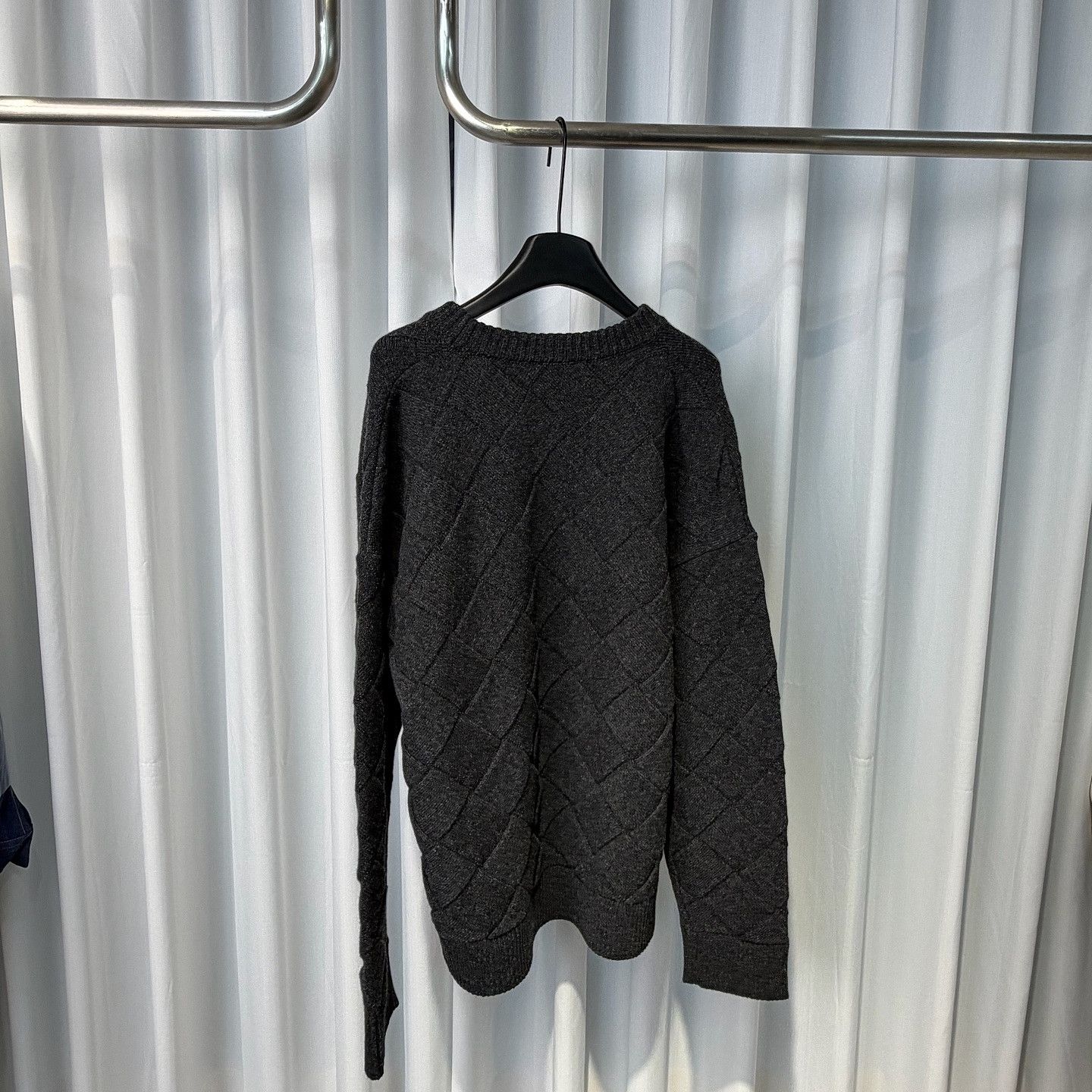 Bottega Veneta Bottega Veneta Diamond Knit Sweater Size L Size US L / EU 52-54 / 3 - 2 Thumbnail