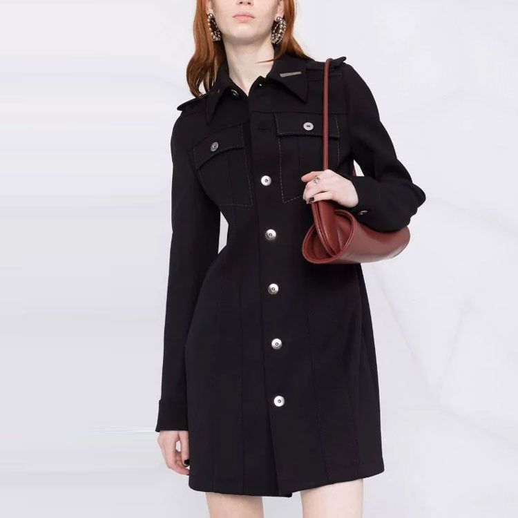 Bottega Veneta Bottega Veneta Wool Blend Mini Dress Size 34 Size XXS / US 00 / IT 34 - 11 Thumbnail