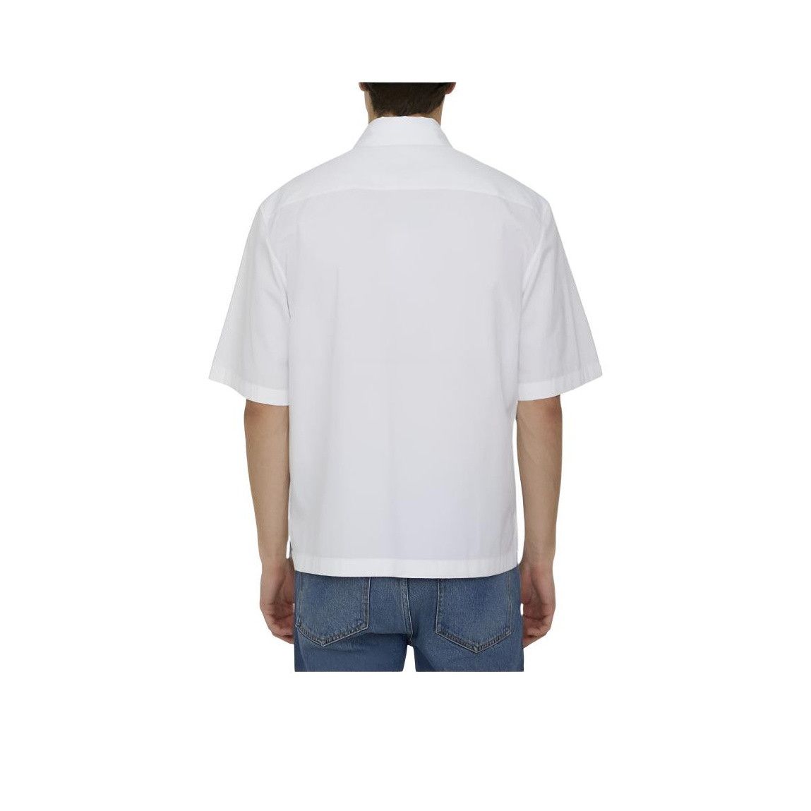 Bottega Veneta Bottega Veneta White Cotton Short Sleeve Shirt Size 46 Size US S / EU 44-46 / 1 - 13 Thumbnail