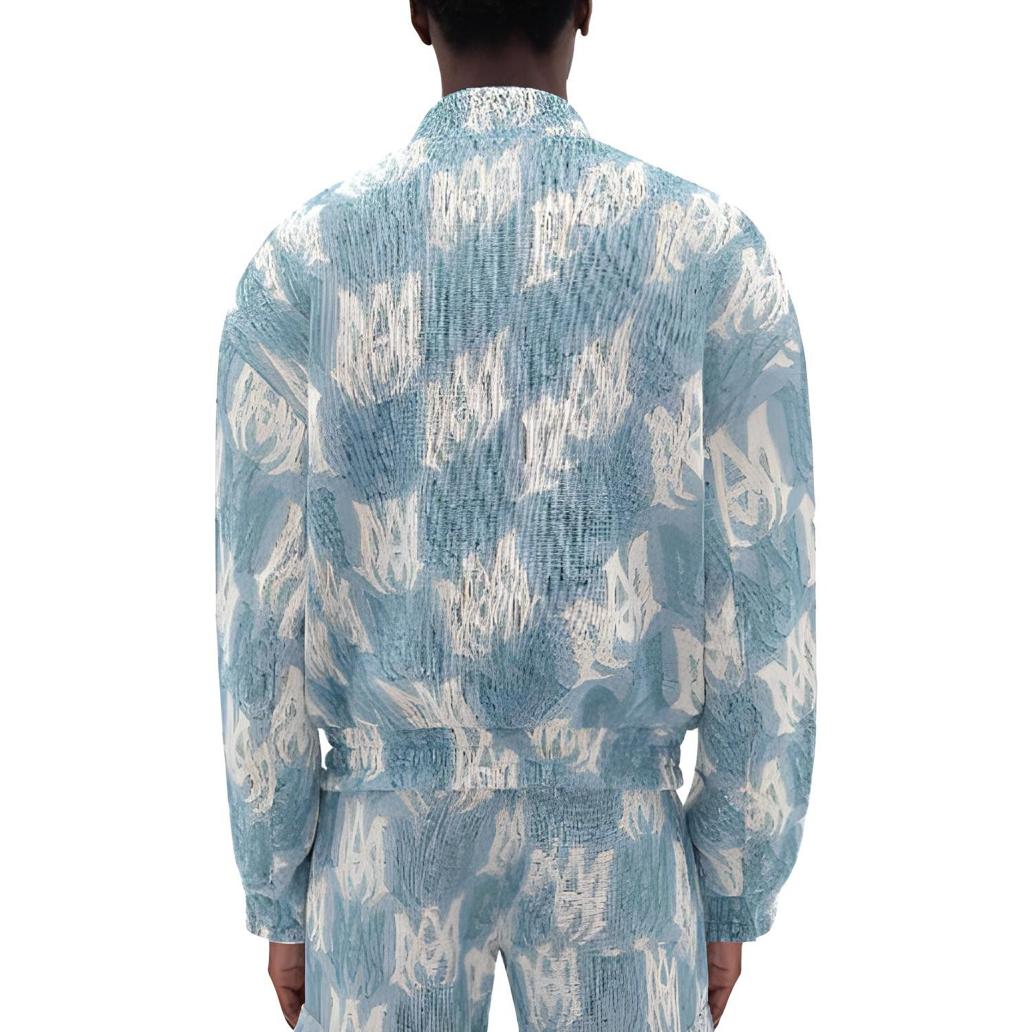Amiri AMIRI Monogram Tapestry Bomber Jacket Size L Size US L / EU 52-54 / 3 - 12 Thumbnail