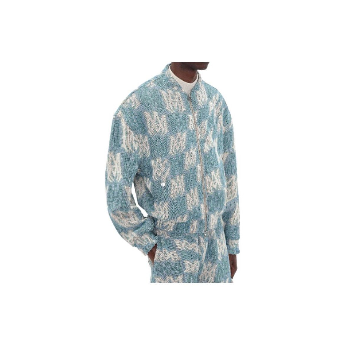 Amiri AMIRI Monogram Tapestry Bomber Jacket Size L Size US L / EU 52-54 / 3 - 11 Thumbnail
