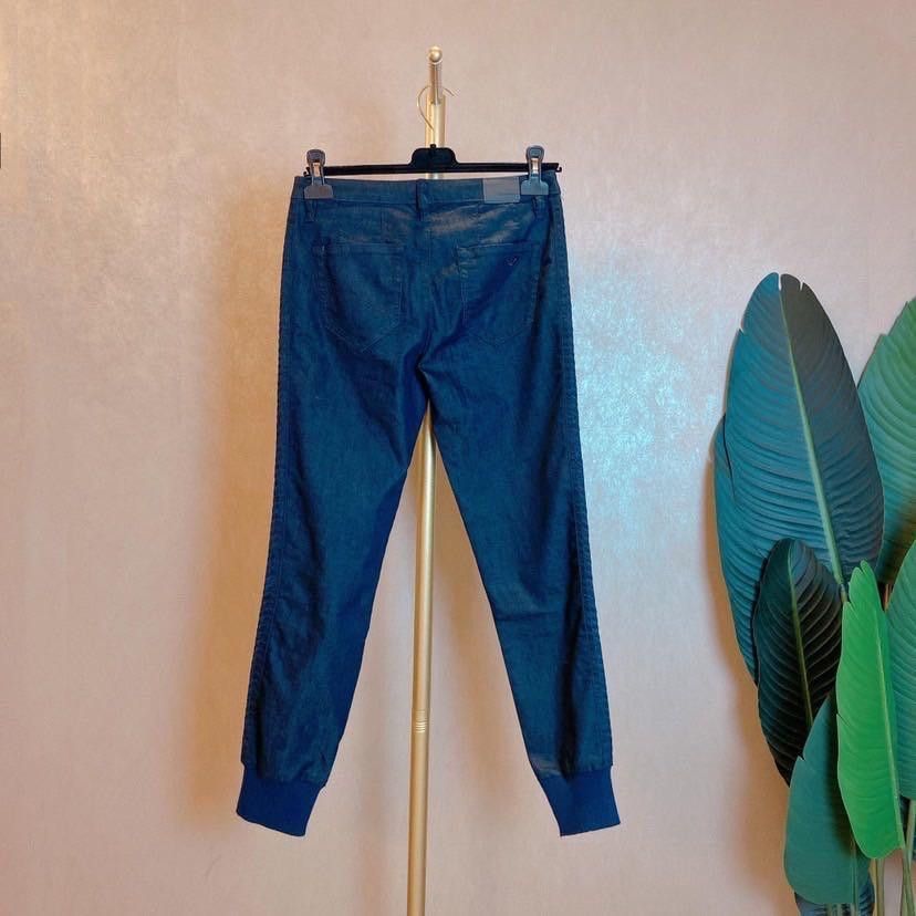 Emporio Armani Emporio Armani Blue Joggers Size 26 Size US 26 / EU 42 - 2 Thumbnail