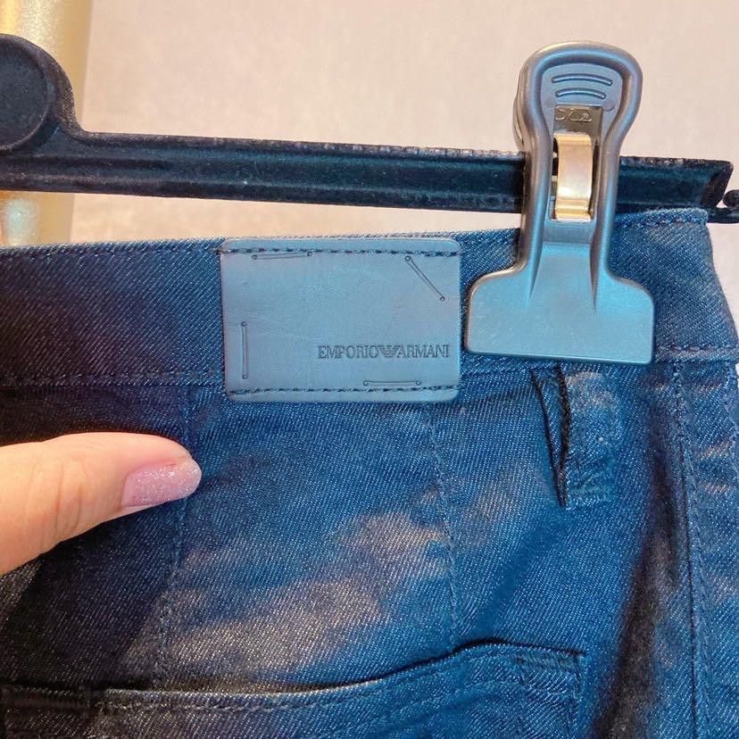 Emporio Armani Emporio Armani Blue Joggers Size 26 Size US 26 / EU 42 - 3 Thumbnail