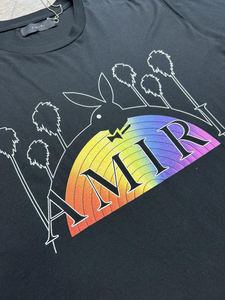 Amiri AMIRI x Playboy Rainbow Logo T-Shirt Size L Size US L / EU 52-54 / 3 - 6 Thumbnail
