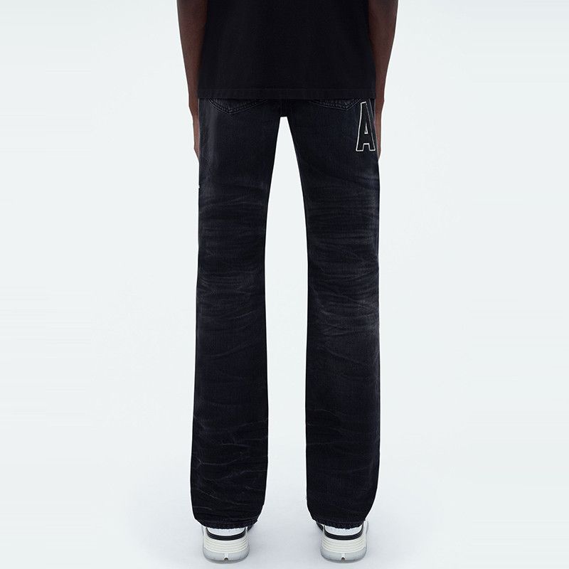 Amiri Amiri Logo Applique Jeans Size 31 Size US 31 - 8 Thumbnail