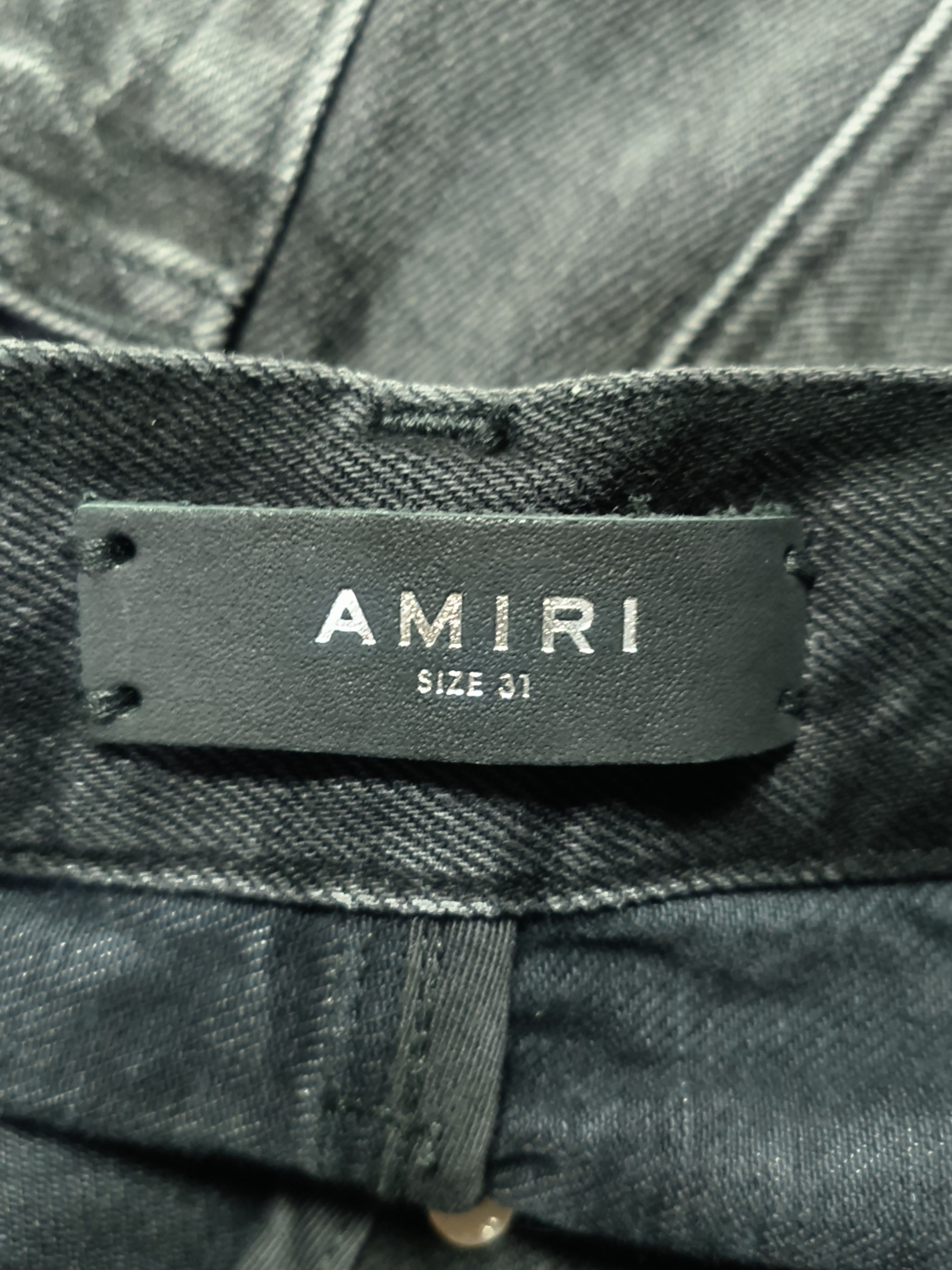 Amiri Amiri Logo Applique Jeans Size 31 Size US 31 - 3 Thumbnail