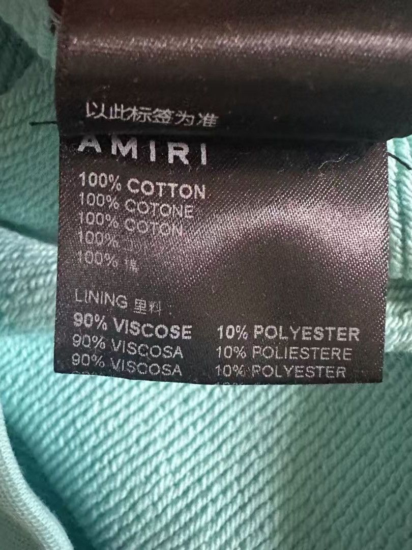 Amiri AMIRI Logo Hoodie Size L Size L / US 10 / IT 46 - 7 Thumbnail
