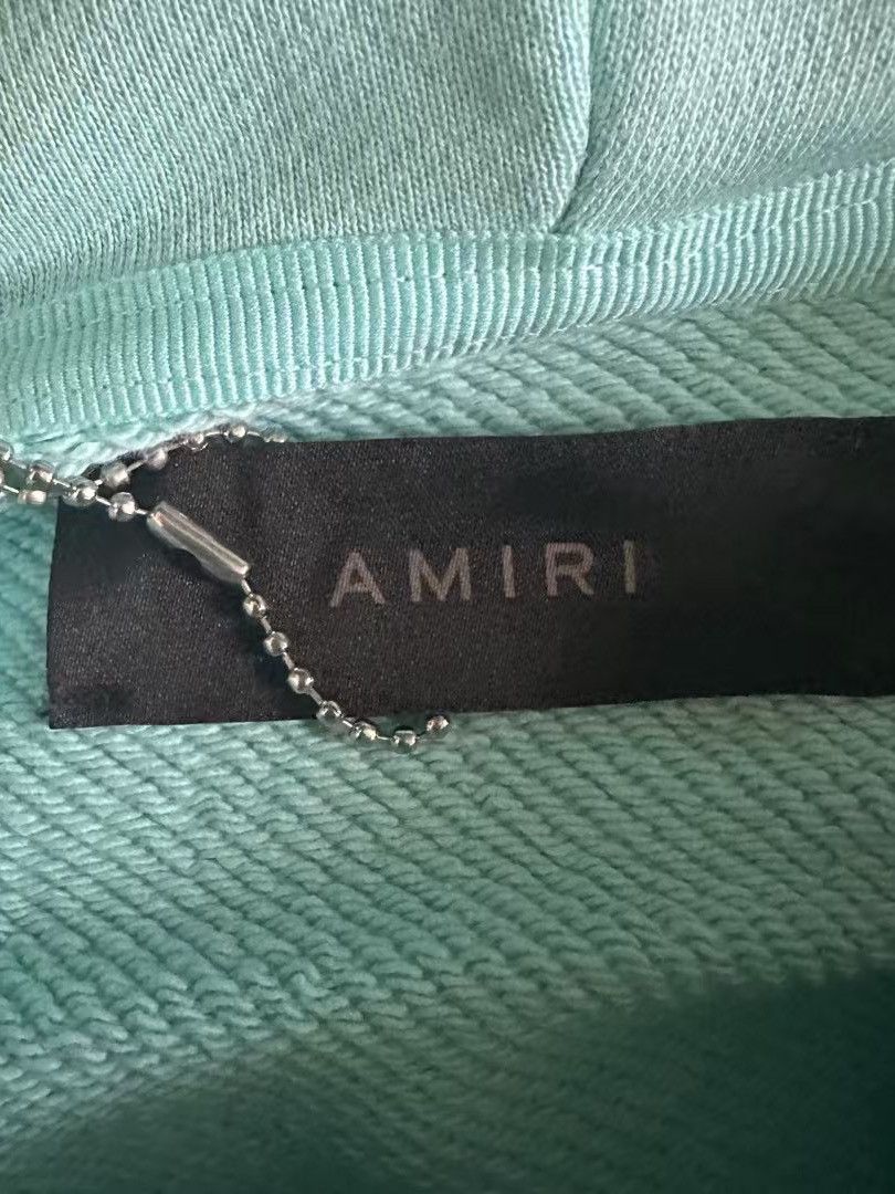 Amiri AMIRI Logo Hoodie Size L Size L / US 10 / IT 46 - 3 Thumbnail