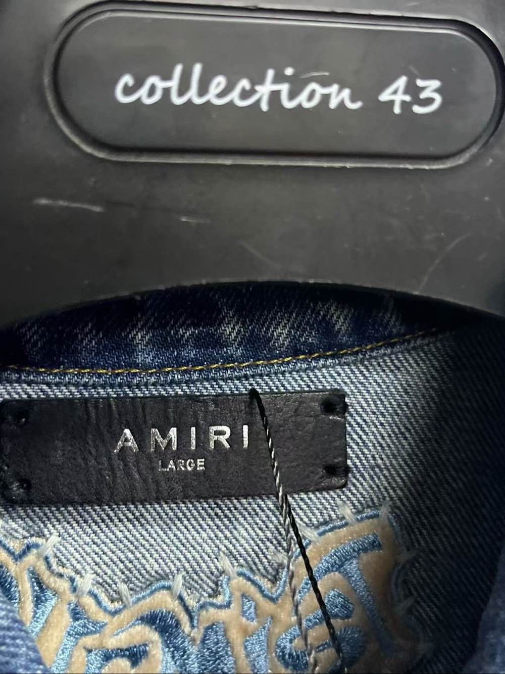 Amiri AMIRI Star Patch Denim Jacket Size L Size US L / EU 52-54 / 3 - 3 Thumbnail