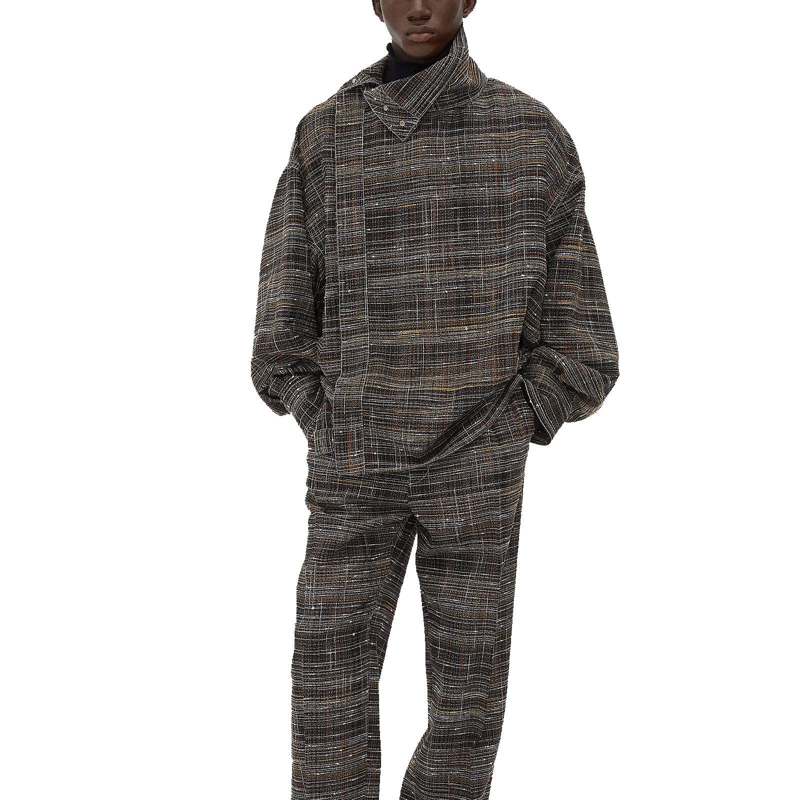 Bottega Veneta Bottega Veneta Multi Check Shirt Size S Size US S / EU 44-46 / 1 - 6 Thumbnail