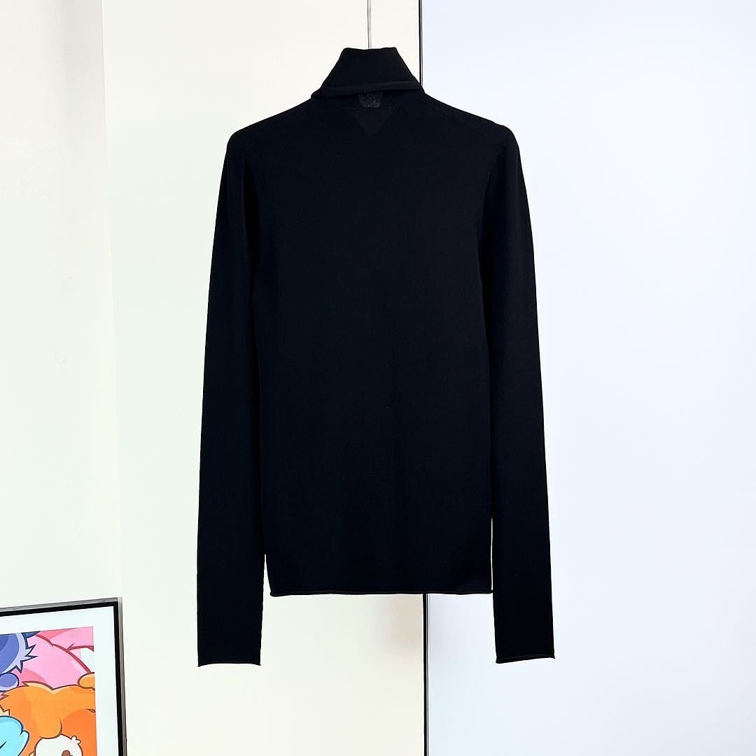 Bottega Veneta Bottega Veneta Black Turtleneck Size S Size S / US 4 / IT 40 - 2 Thumbnail