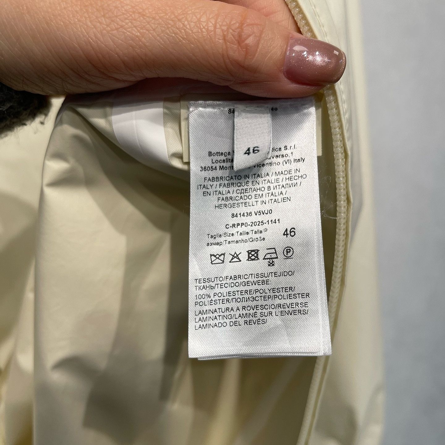 Bottega Veneta Bottega Veneta Triangular Pocket Zip Jacket Size 46 Size US S / EU 44-46 / 1 - 4 Thumbnail