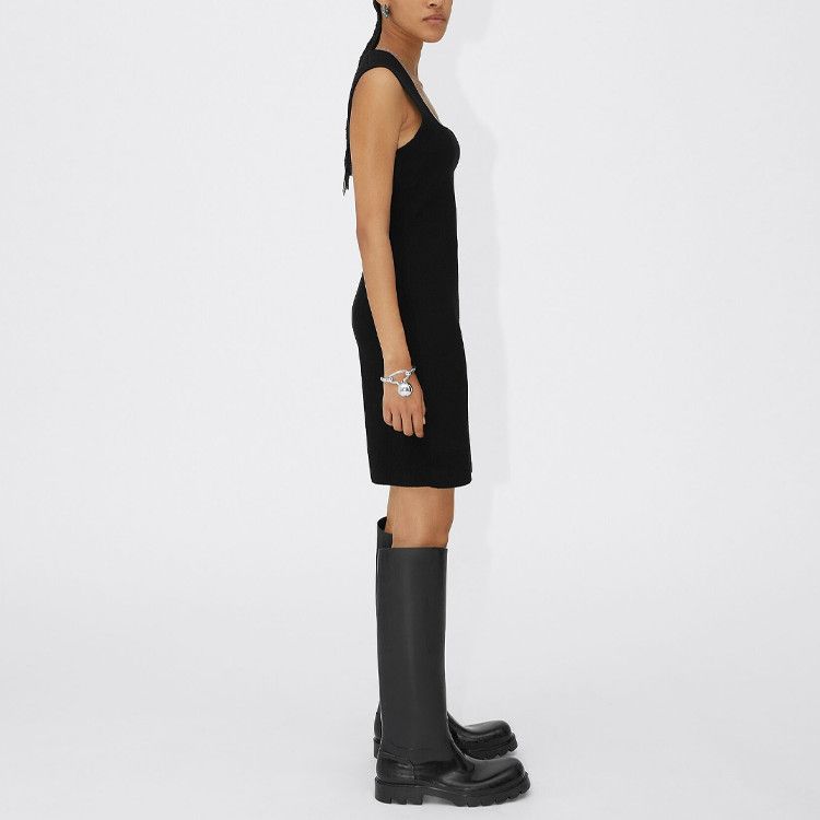 Bottega Veneta Bottega Veneta Square Neck Mini Dress Size L Size L / US 10 / IT 46 - 7 Thumbnail