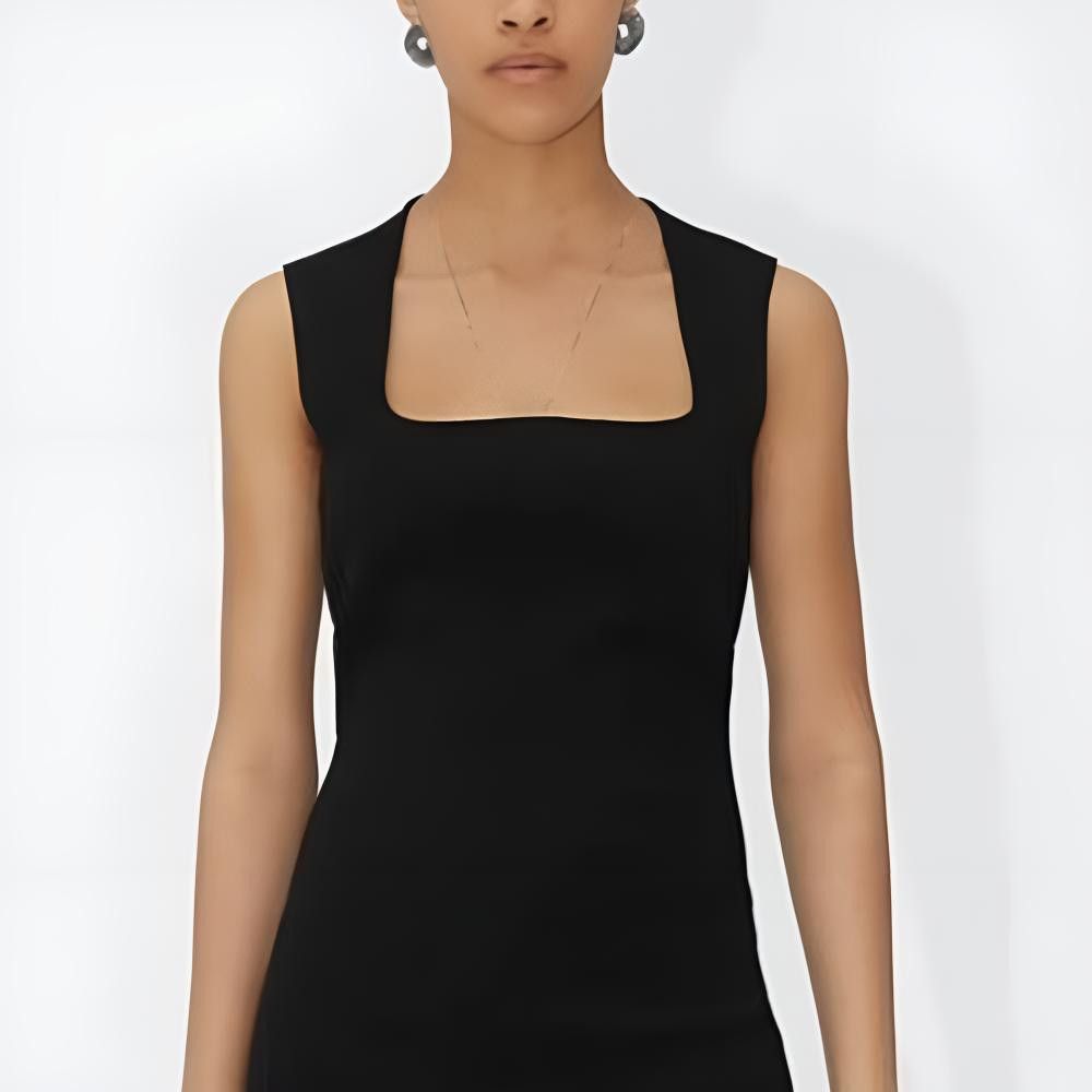 Bottega Veneta Bottega Veneta Square Neck Mini Dress Size L Size L / US 10 / IT 46 - 8 Thumbnail