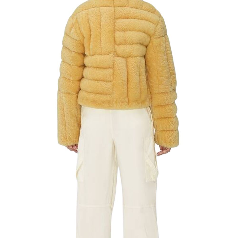 Bottega Veneta Bottega Veneta Yellow Shearling Jacket Size S Size S / US 4 / IT 40 - 10 Thumbnail