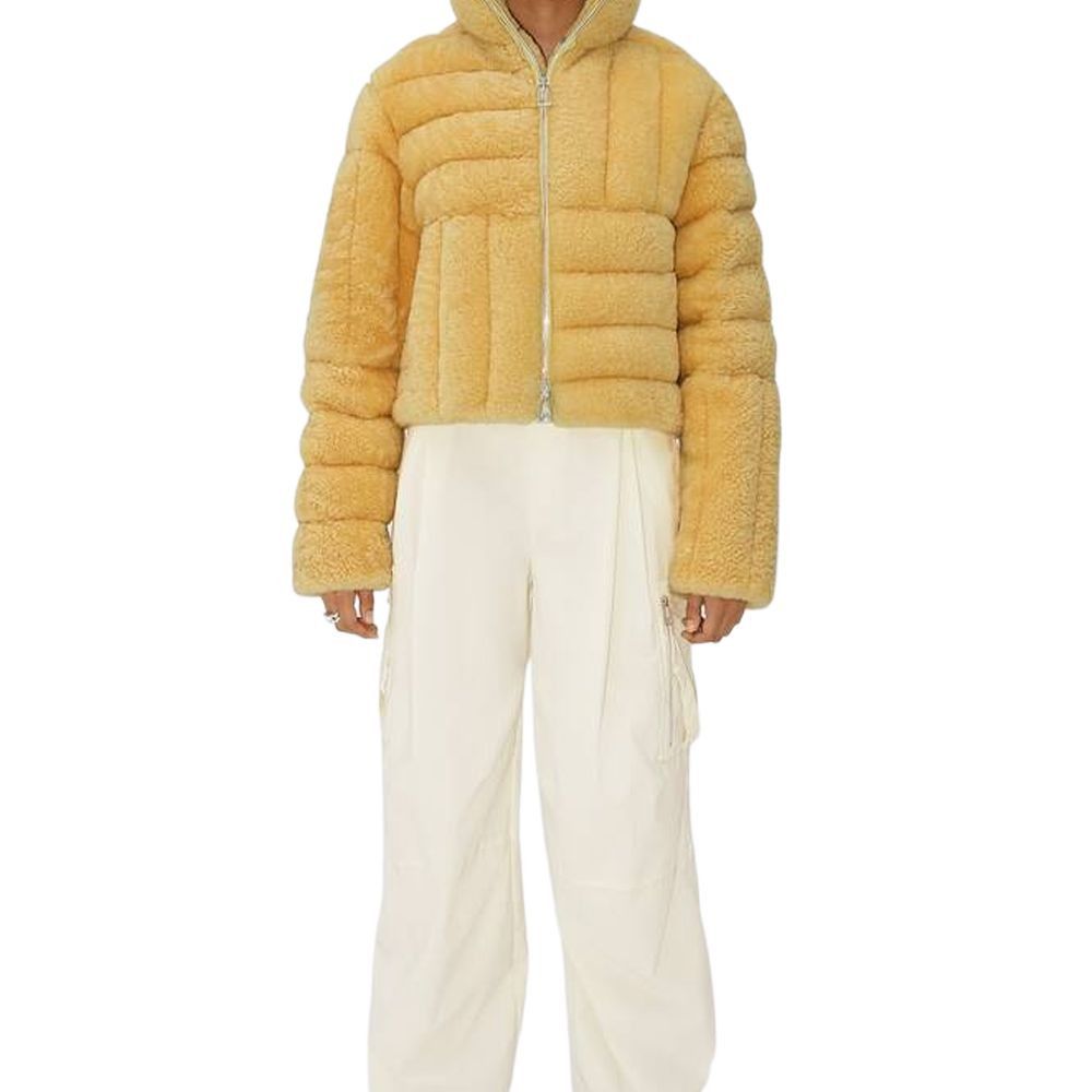 Bottega Veneta Bottega Veneta Yellow Shearling Jacket Size S Size S / US 4 / IT 40 - 11 Thumbnail