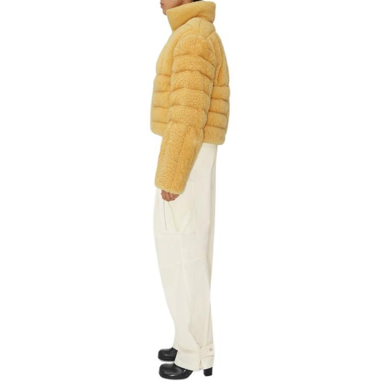 Bottega Veneta Bottega Veneta Yellow Shearling Jacket Size S Size S / US 4 / IT 40 - 9 Thumbnail